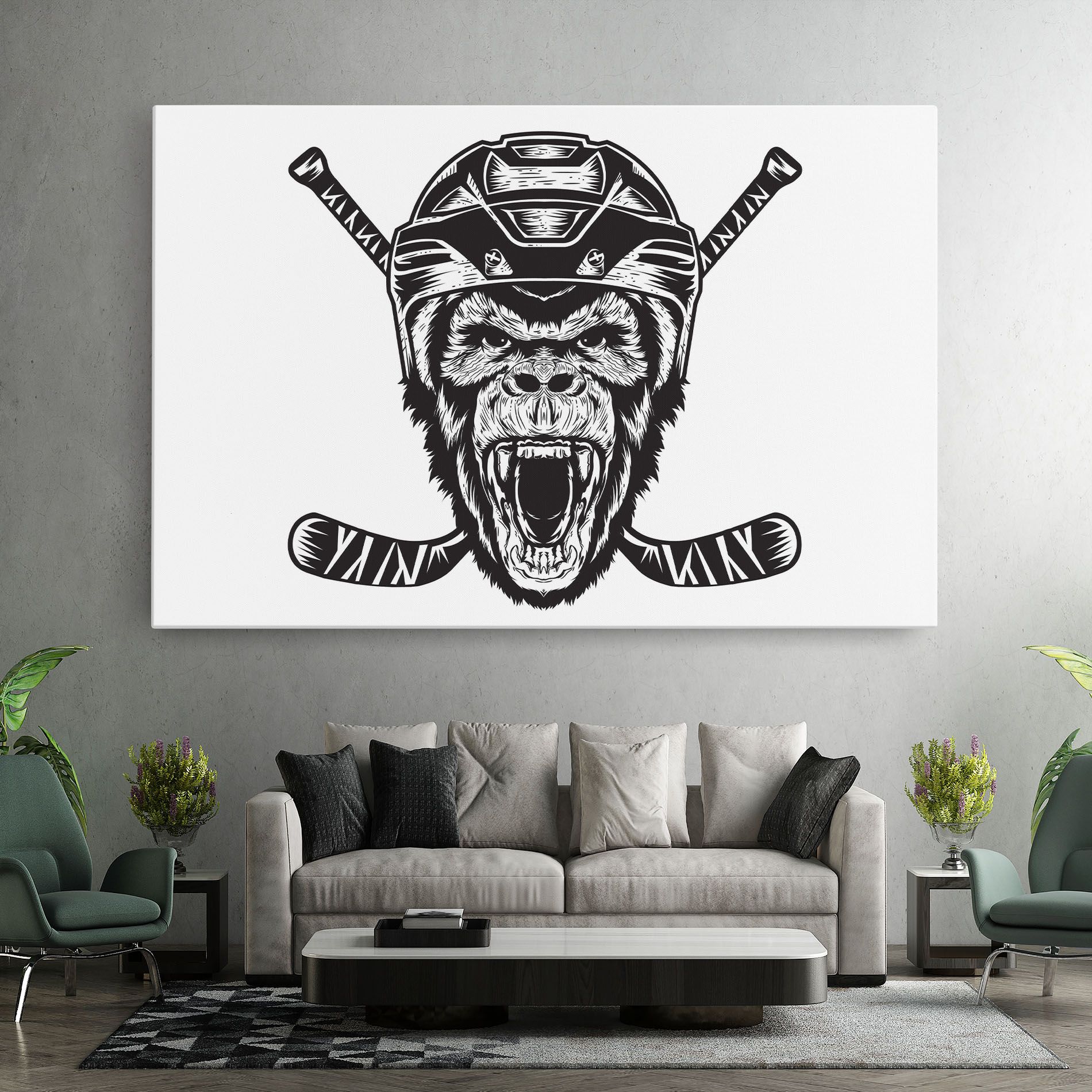 Monkey Hockey mockup 7