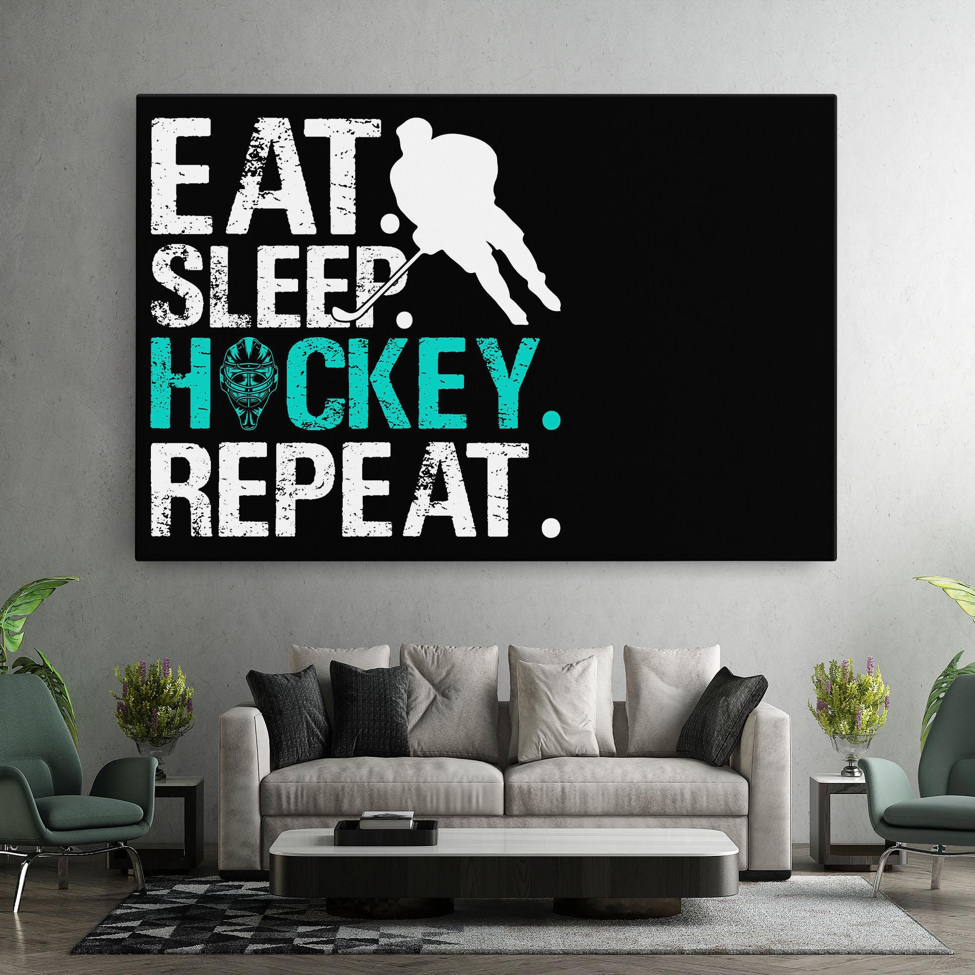 Leinwandbild Sleep Hockey mockup 7