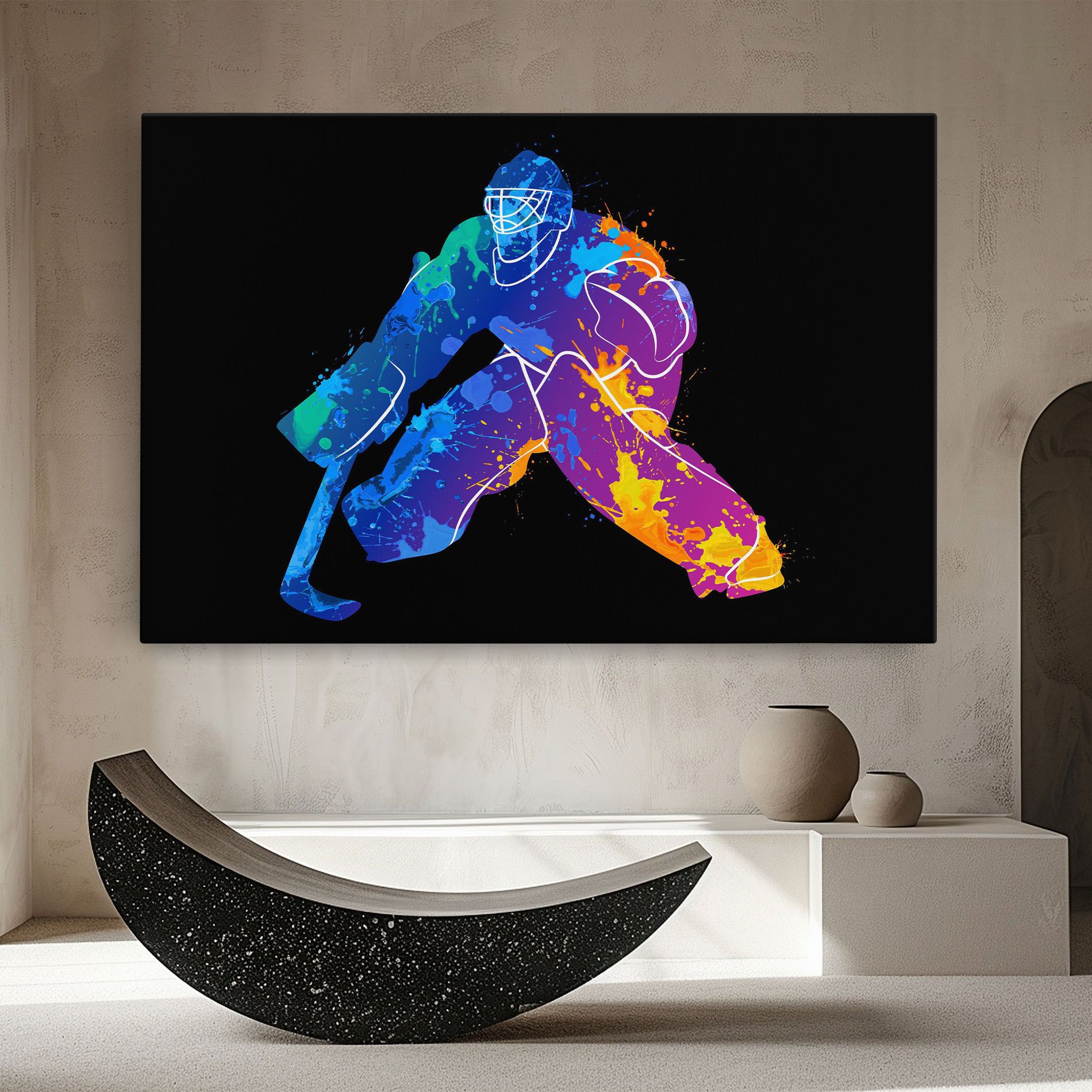 Blue Purple Hockey mockup 8