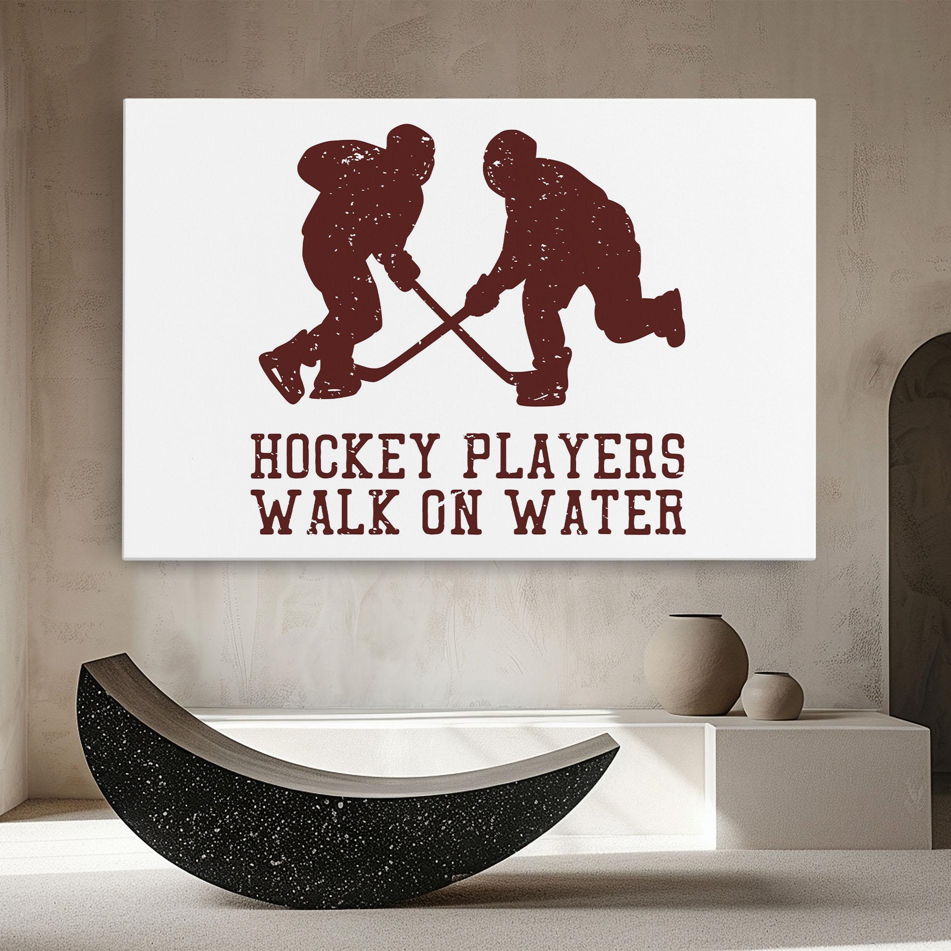 Leinwandbild Hockey Walk mockup 8