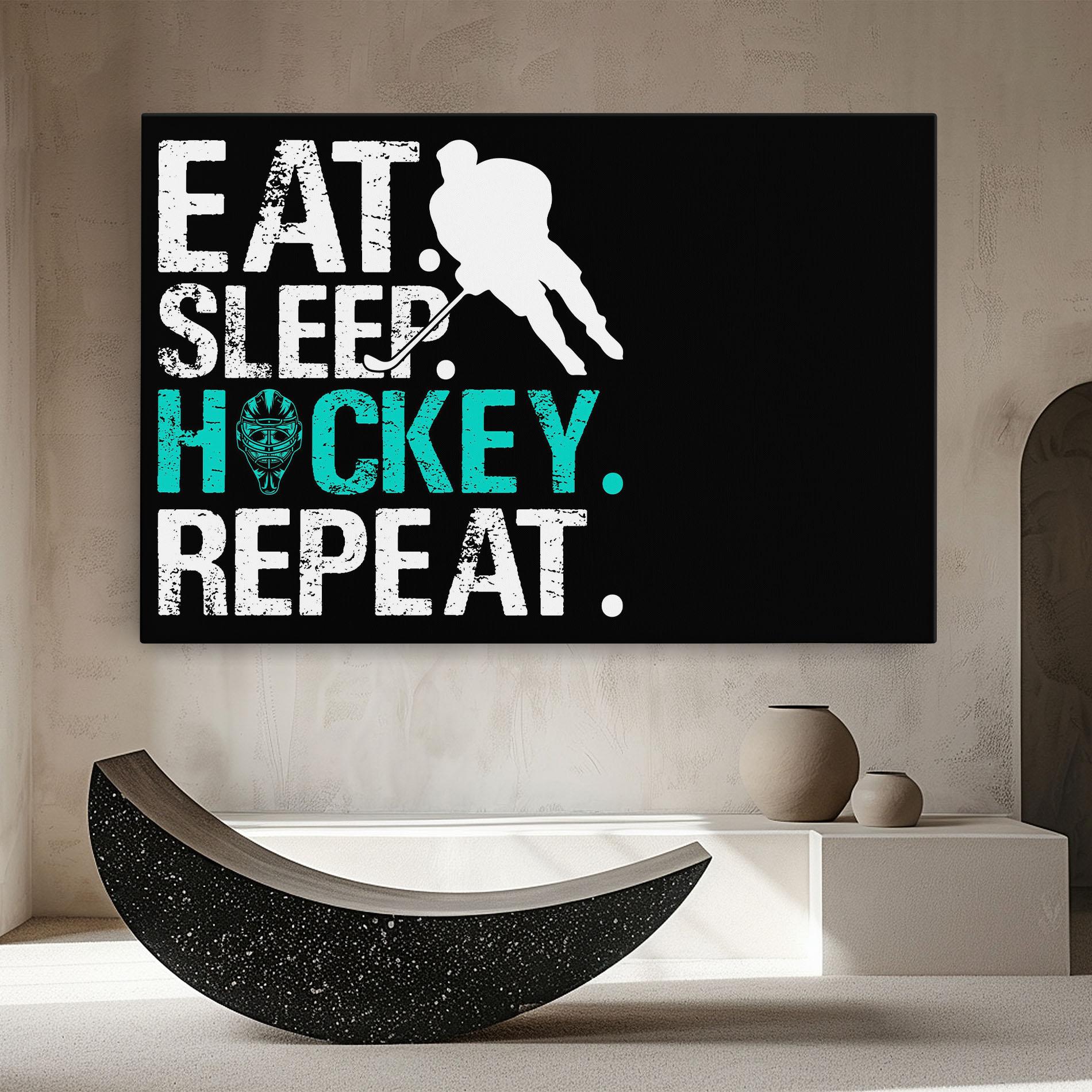 Leinwandbild Sleep Hockey mockup 8