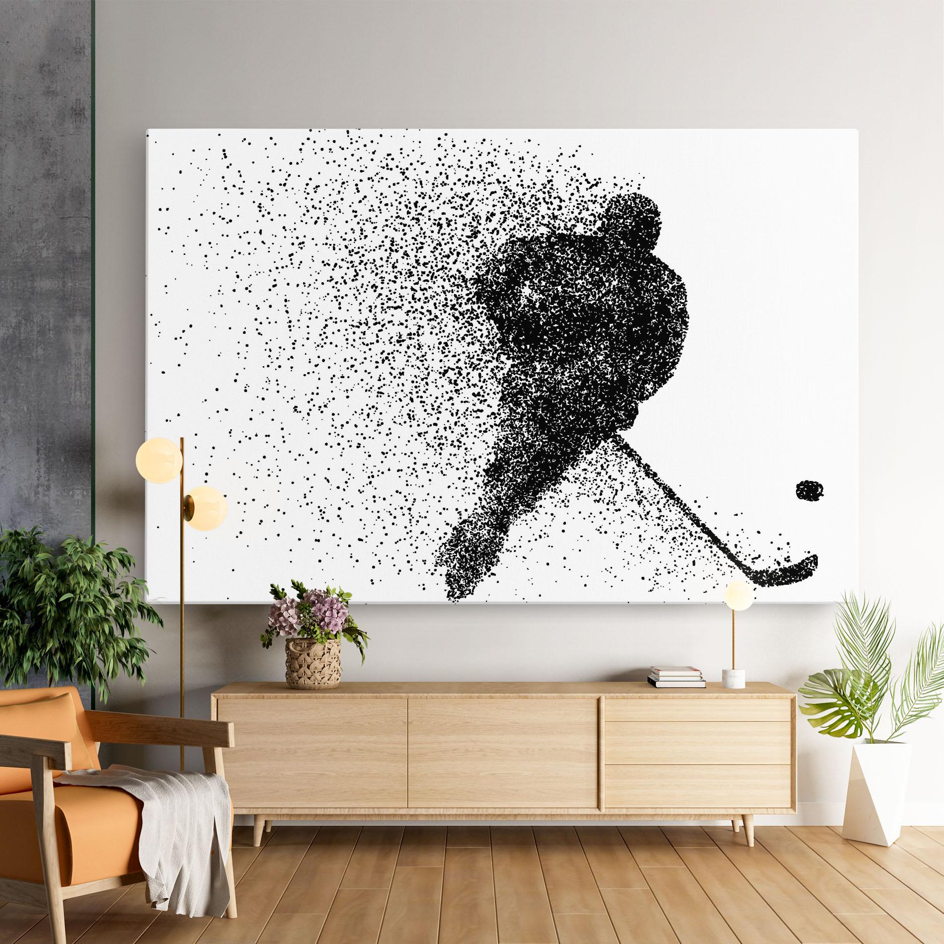 Leinwandbild Hockey Art mockup 9