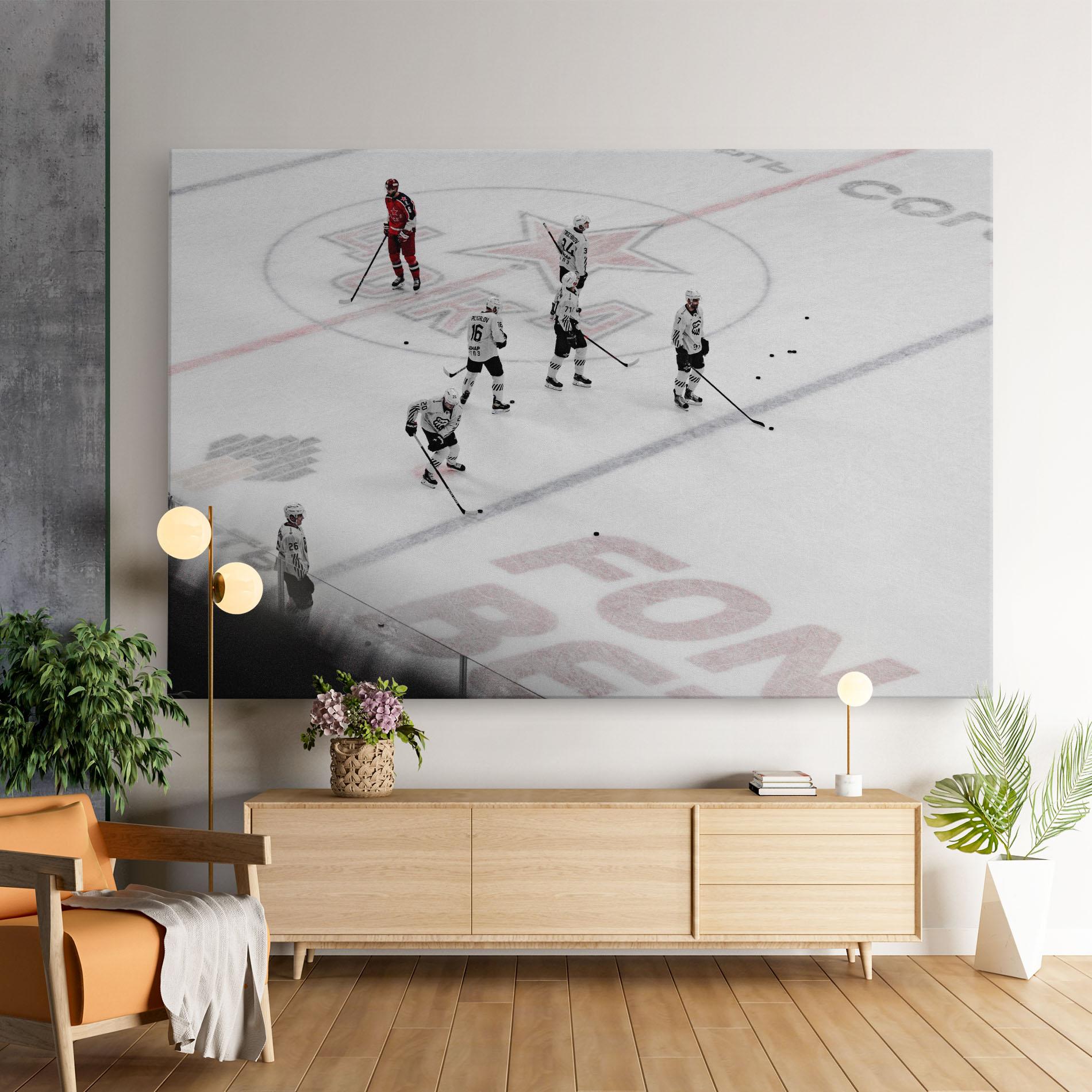 Leinwandbild Ice Intuition mockup 9