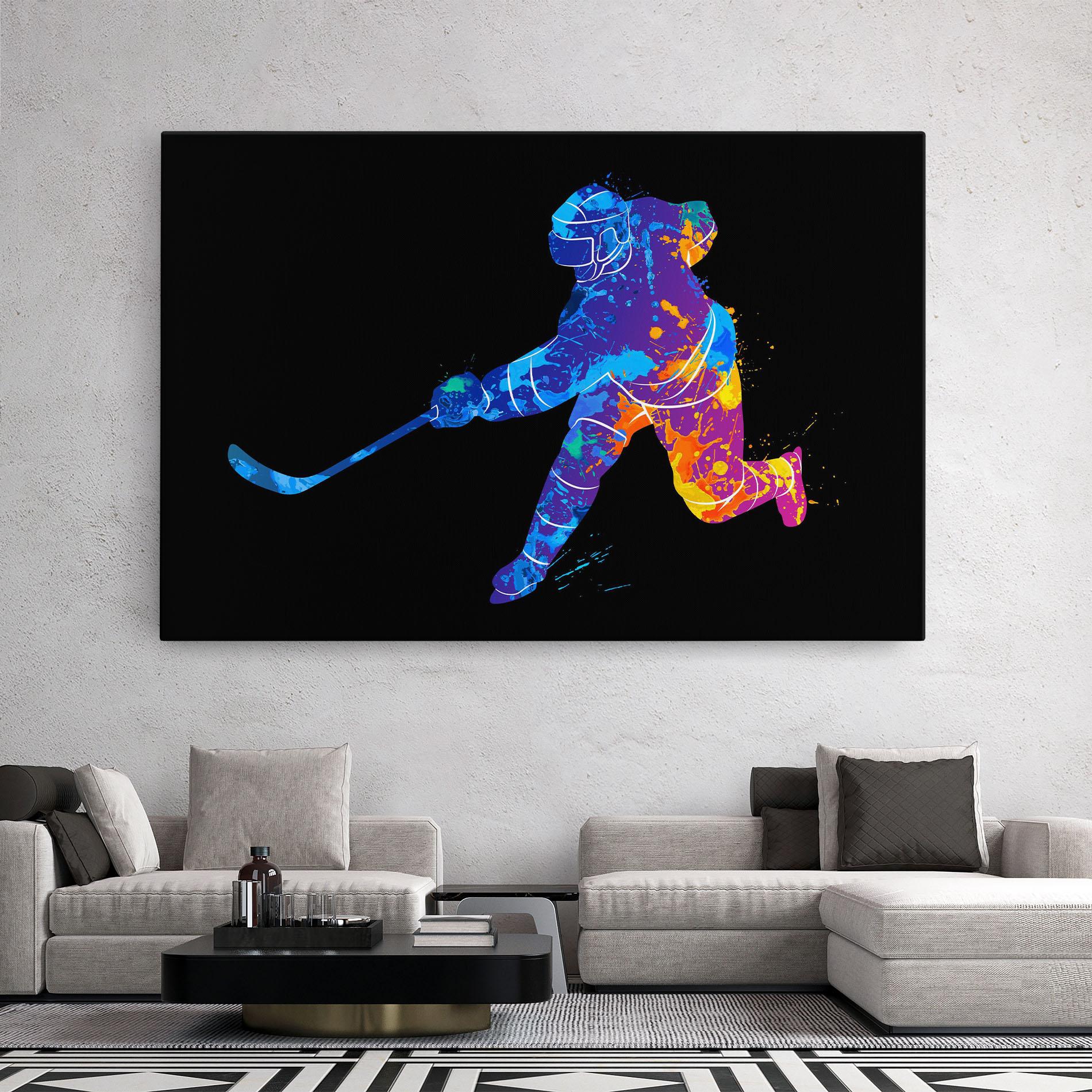 Leinwandbild Color Mix Art mockup 2