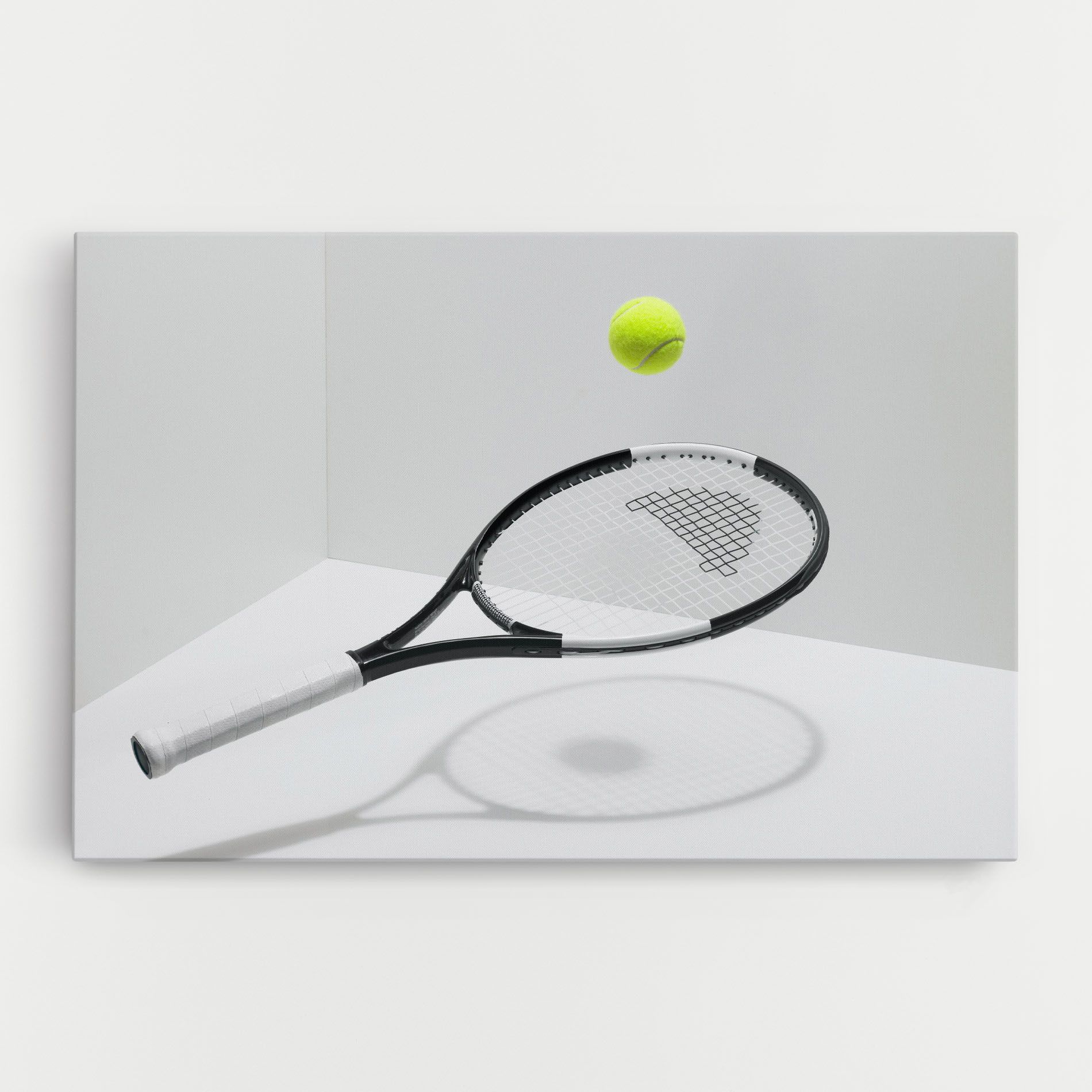 Floating Tennis Racket mockup 0
