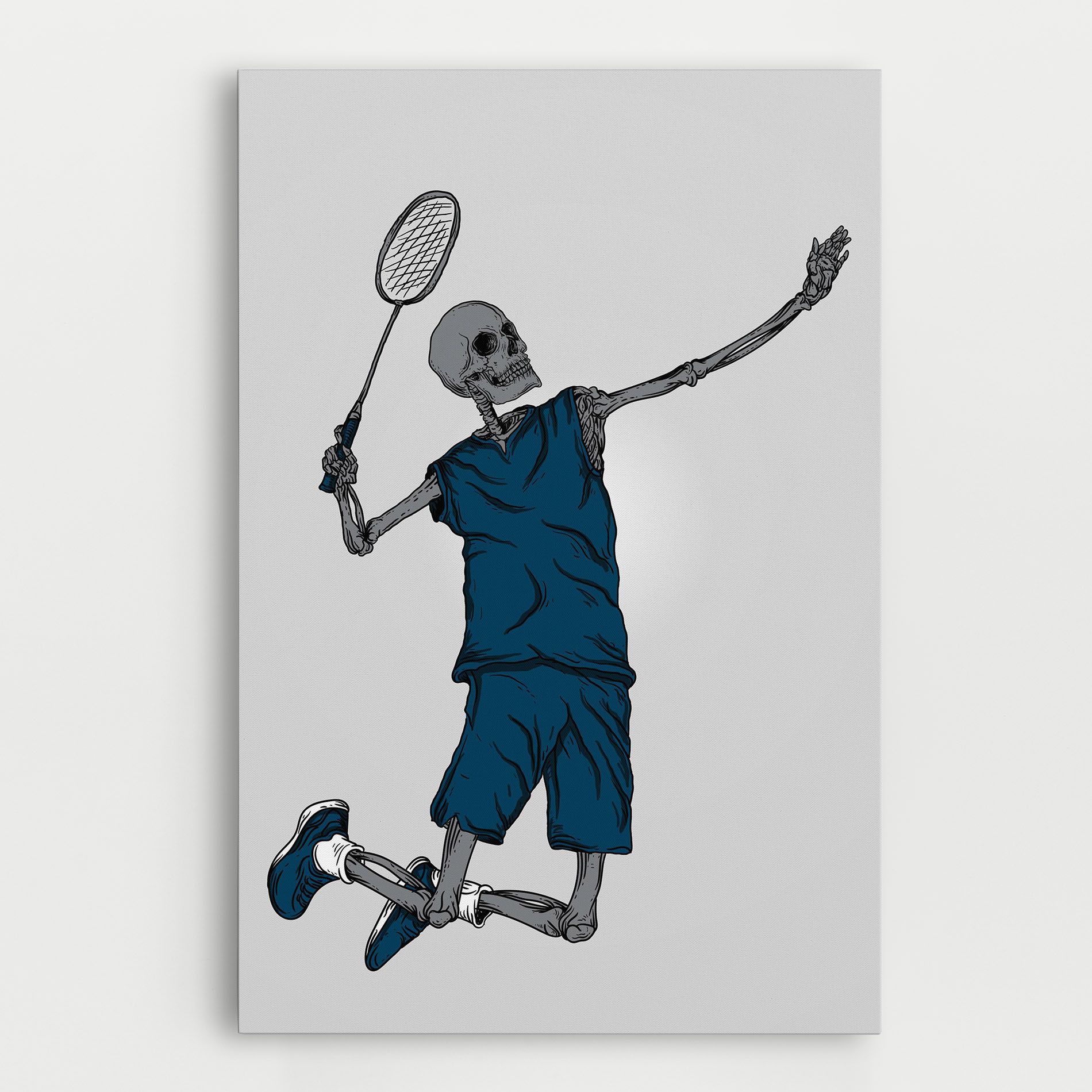 Blue Skull Tennis mockup 0