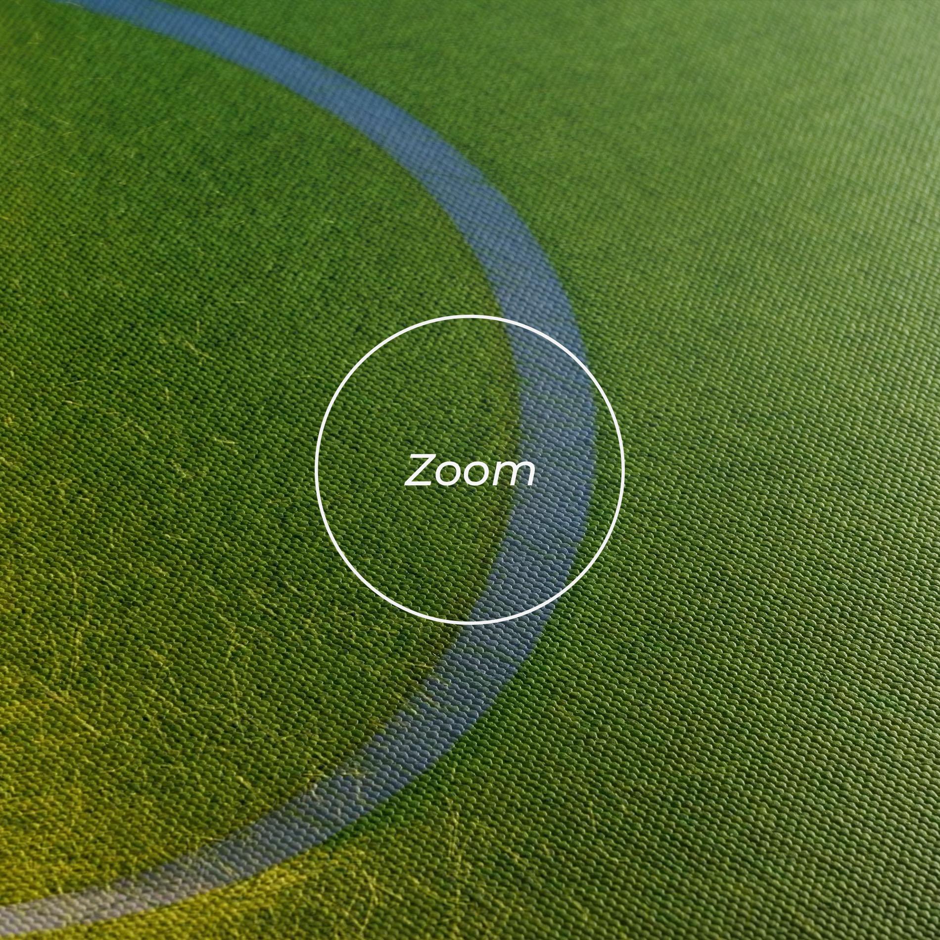 Leinwandbild Green Tennis Ball mockup 3