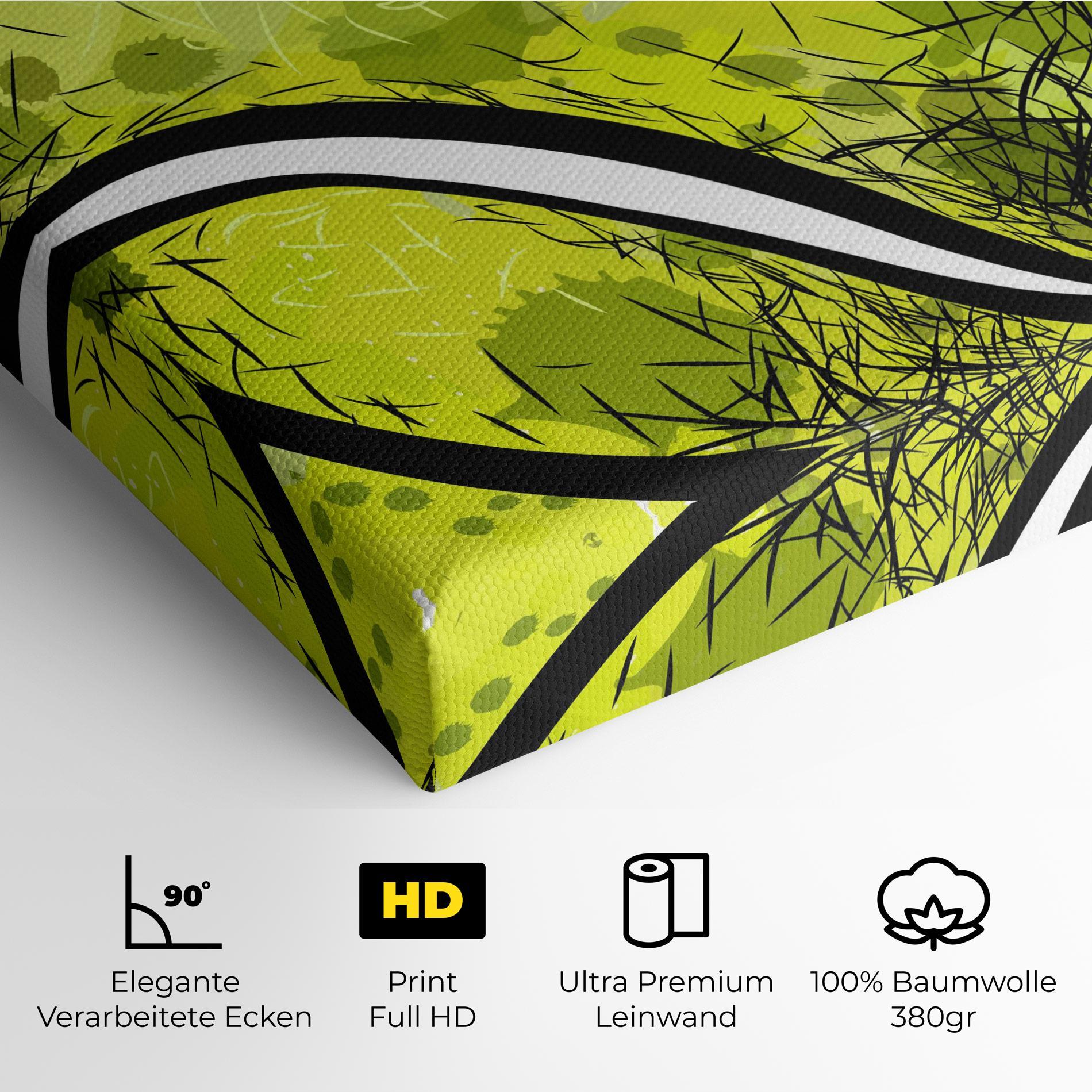 Leinwandbild Big Tennis Ball mockup 4