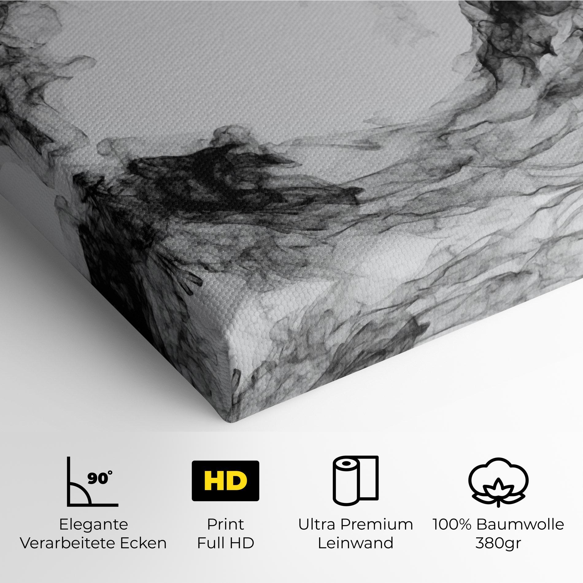 Leinwandbild Black Tennis Smoke mockup 4