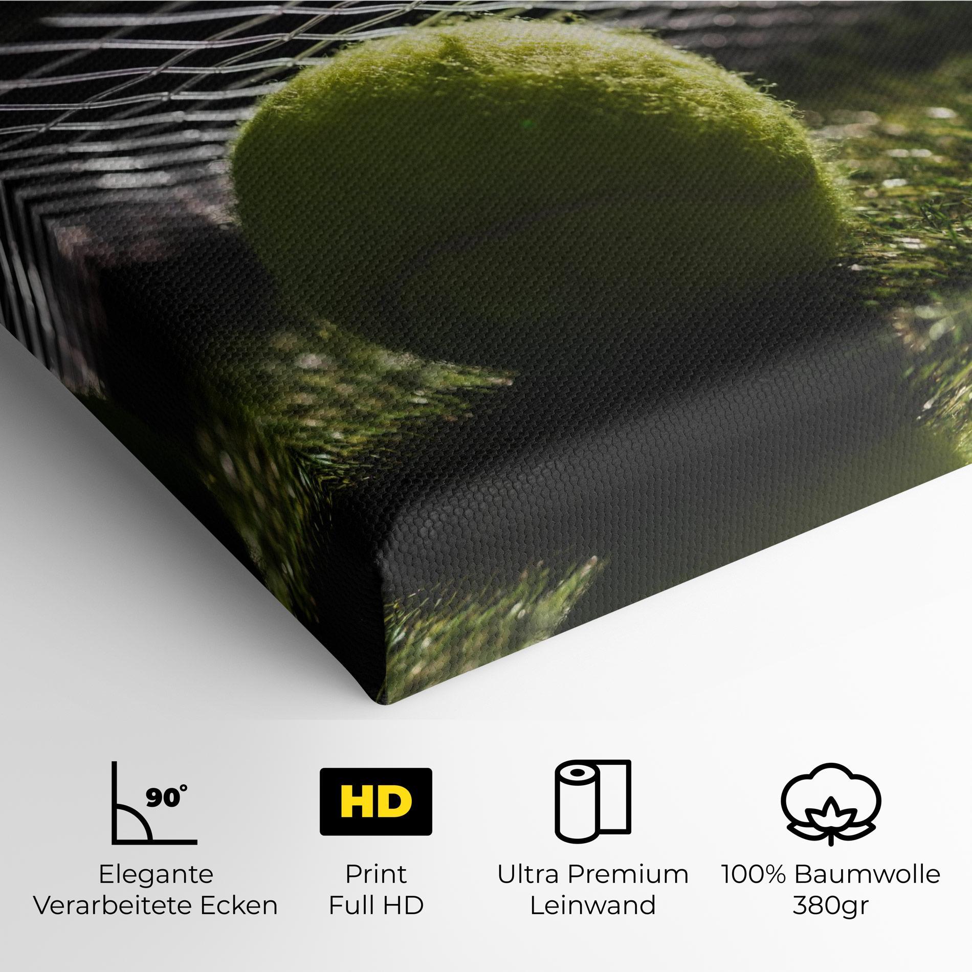 Leinwandbild Close Up Tennis Ball mockup 4