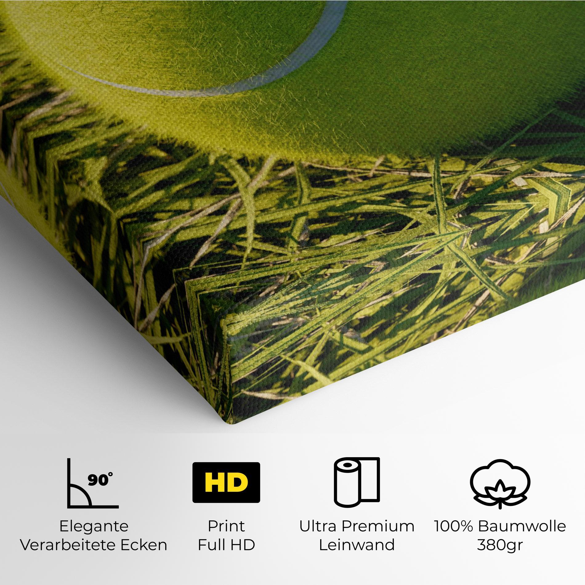 Leinwandbild Green Tennis Ball mockup 4