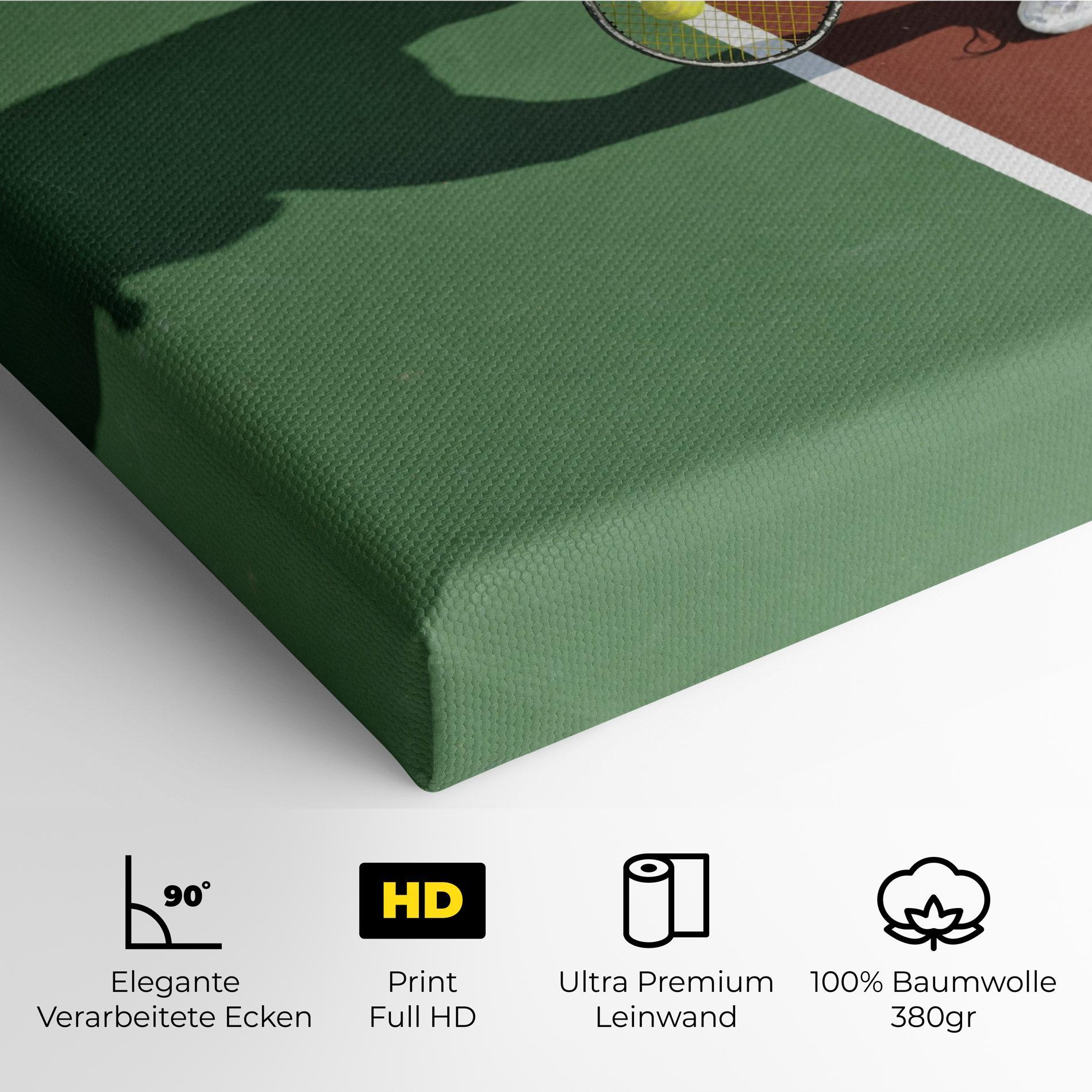 Leinwandbild Outdoor Tennis mockup 4