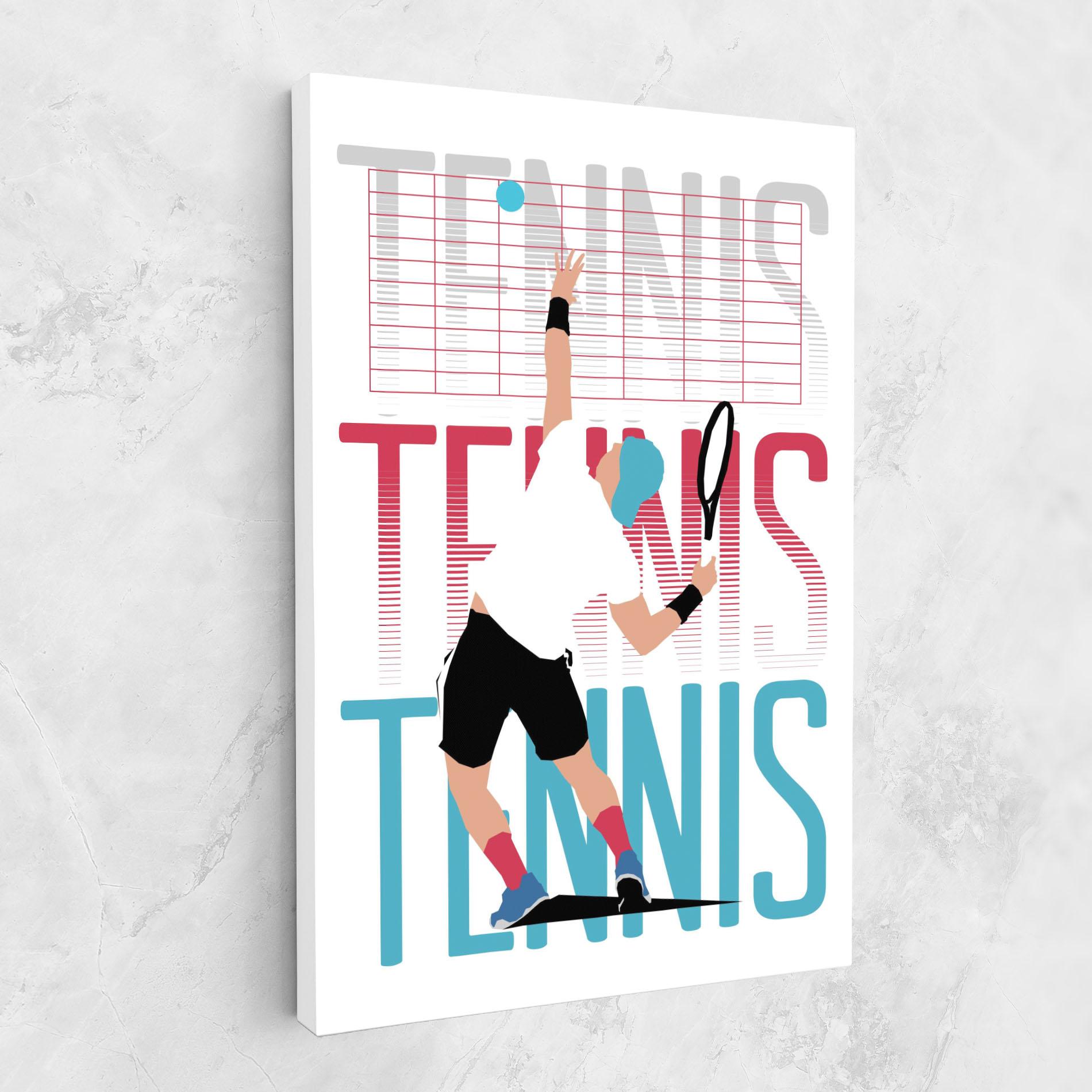 Leinwandbild Tennis Ball Jump mockup 1