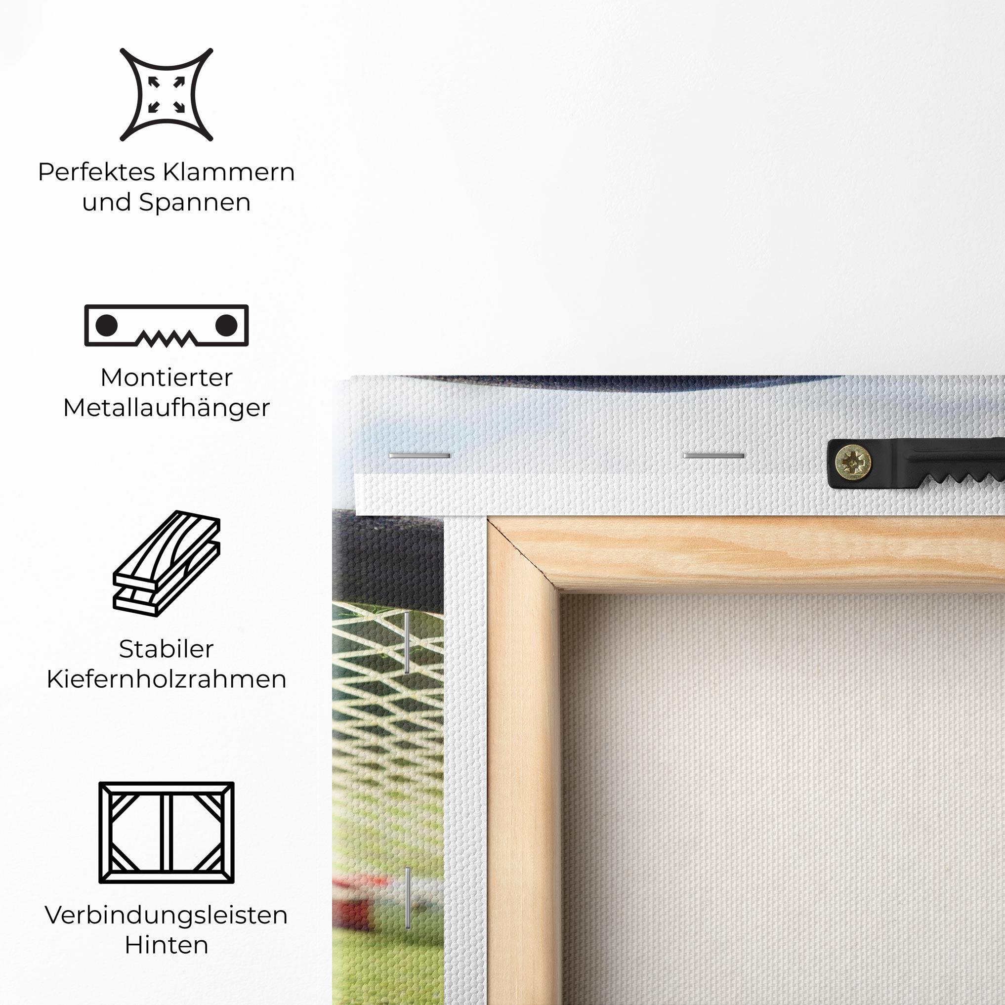 Leinwandbild Grass Tennis Balls mockup 5