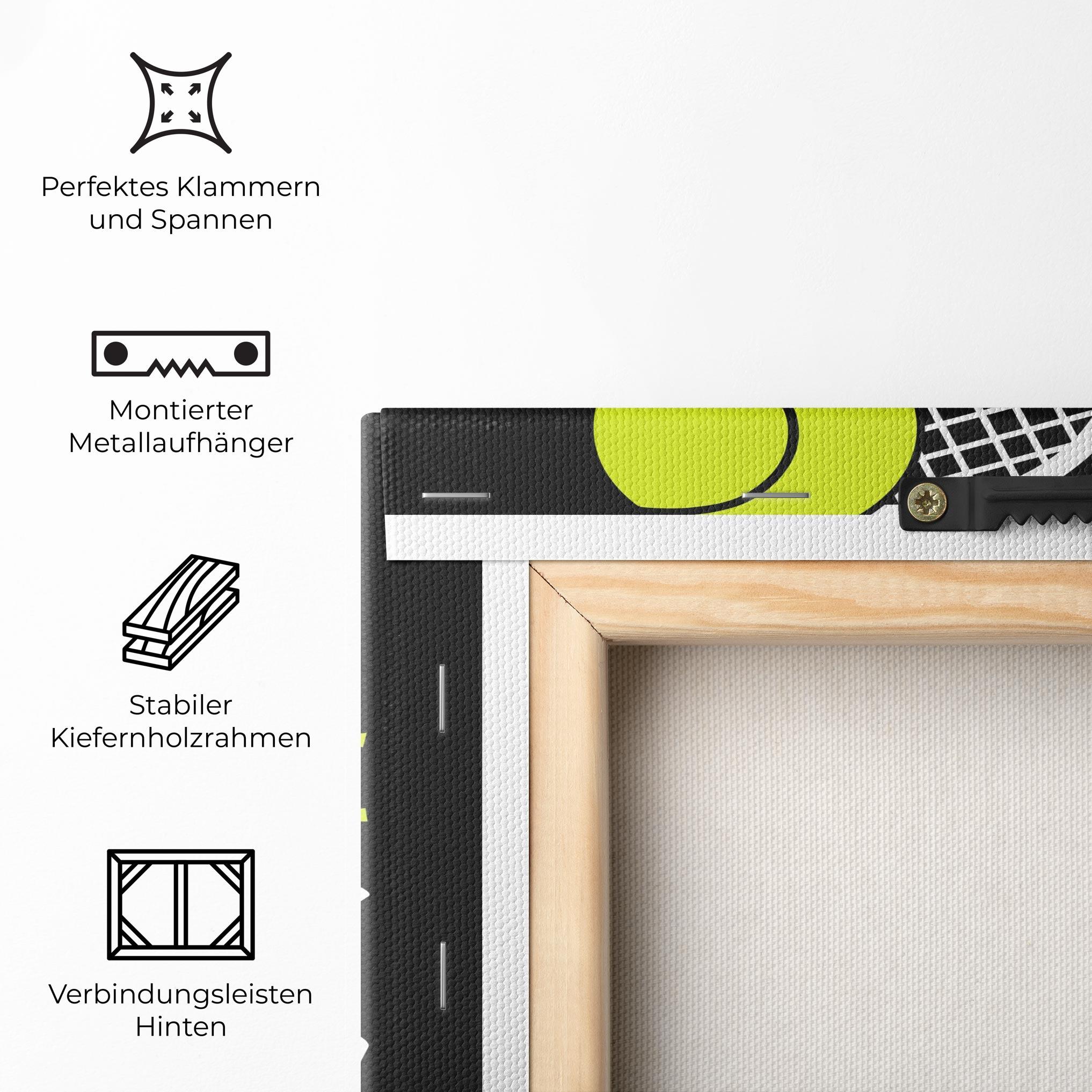 Leinwandbild Power Serve mockup 5