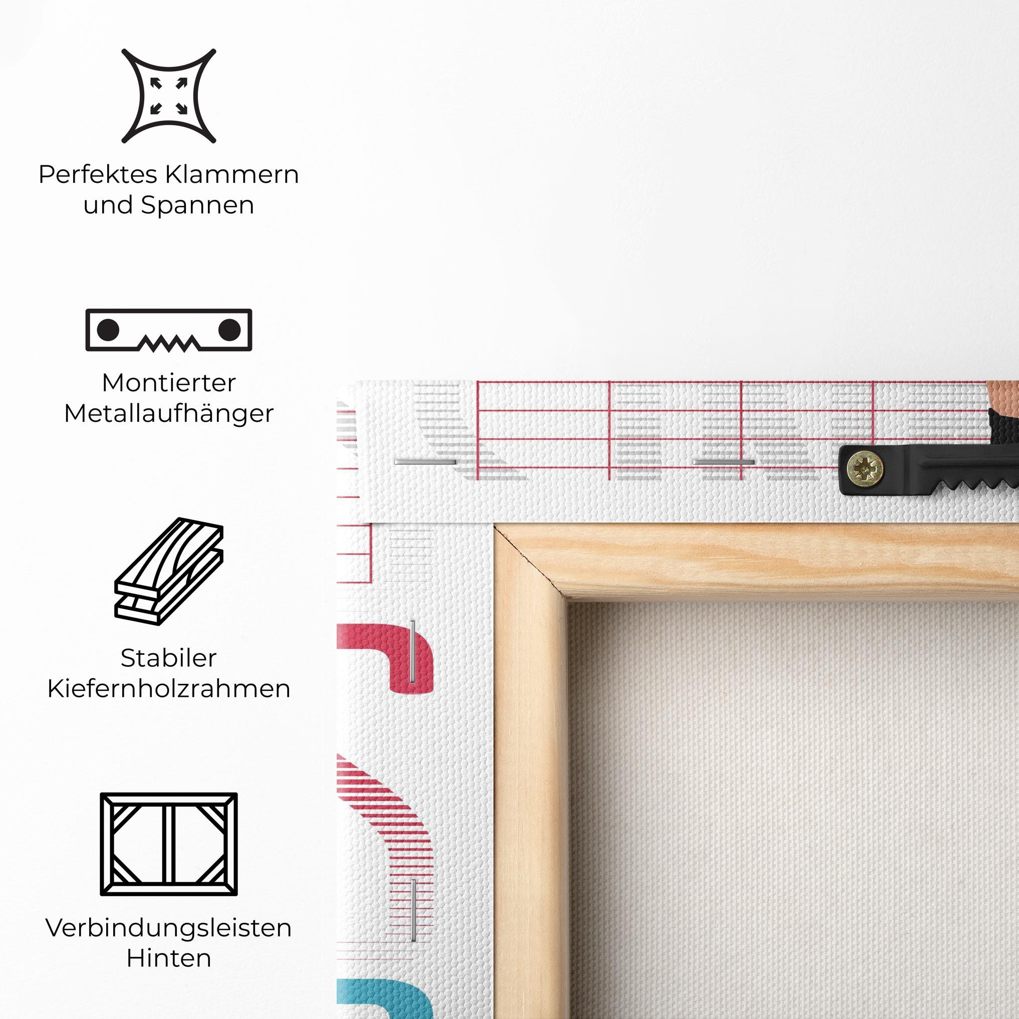 Leinwandbild Tennis Ball Jump mockup 5