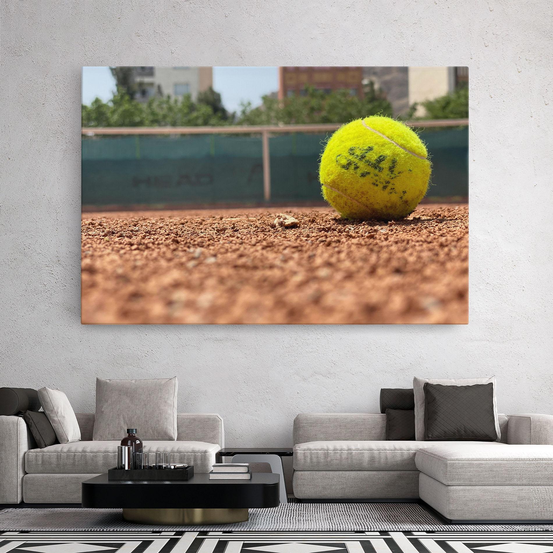 Leinwandbild Lost Tennis Ball mockup 2
