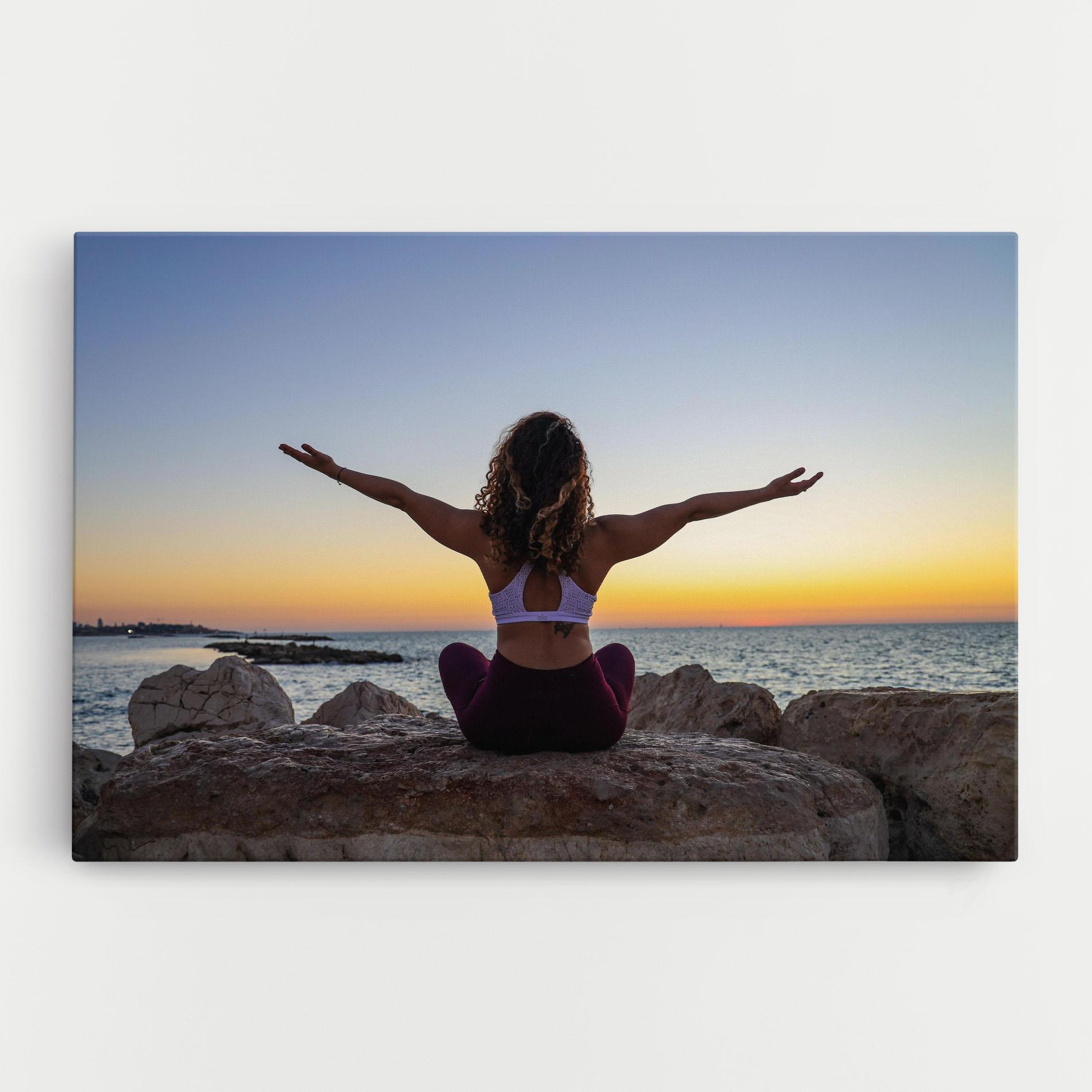 Leinwandbild Calm Asana mockup 0