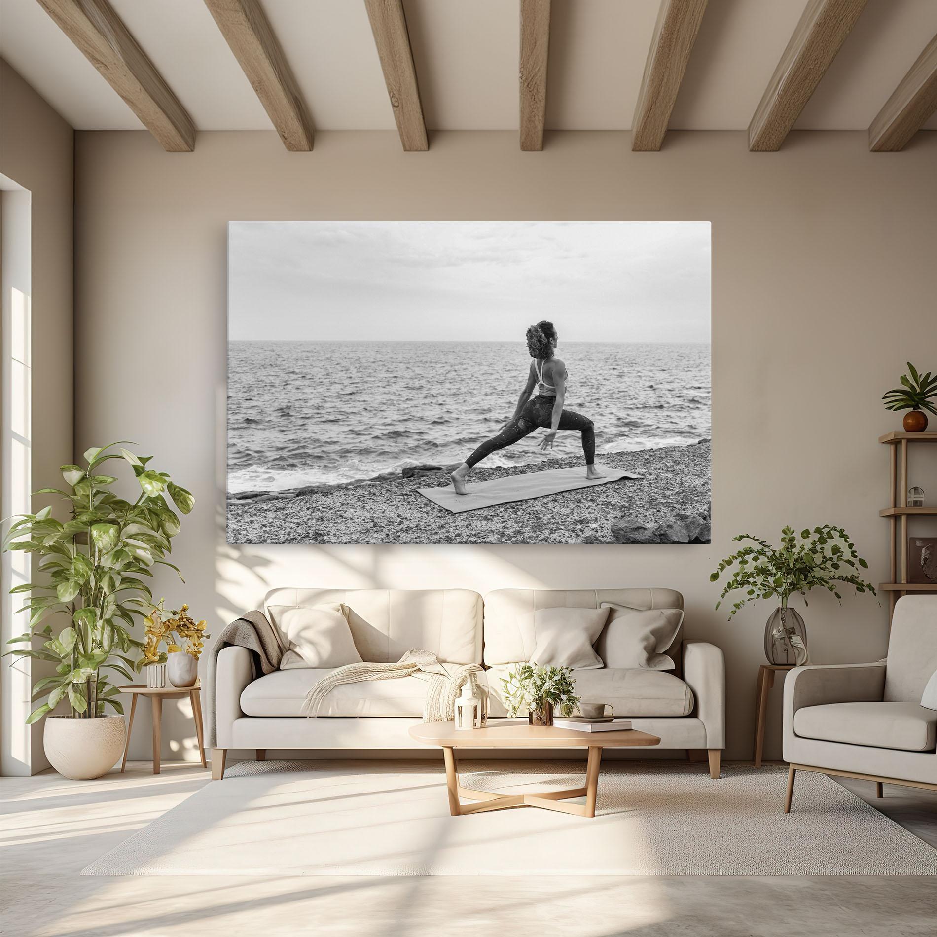 Leinwandbild Blissful Balance mockup 6