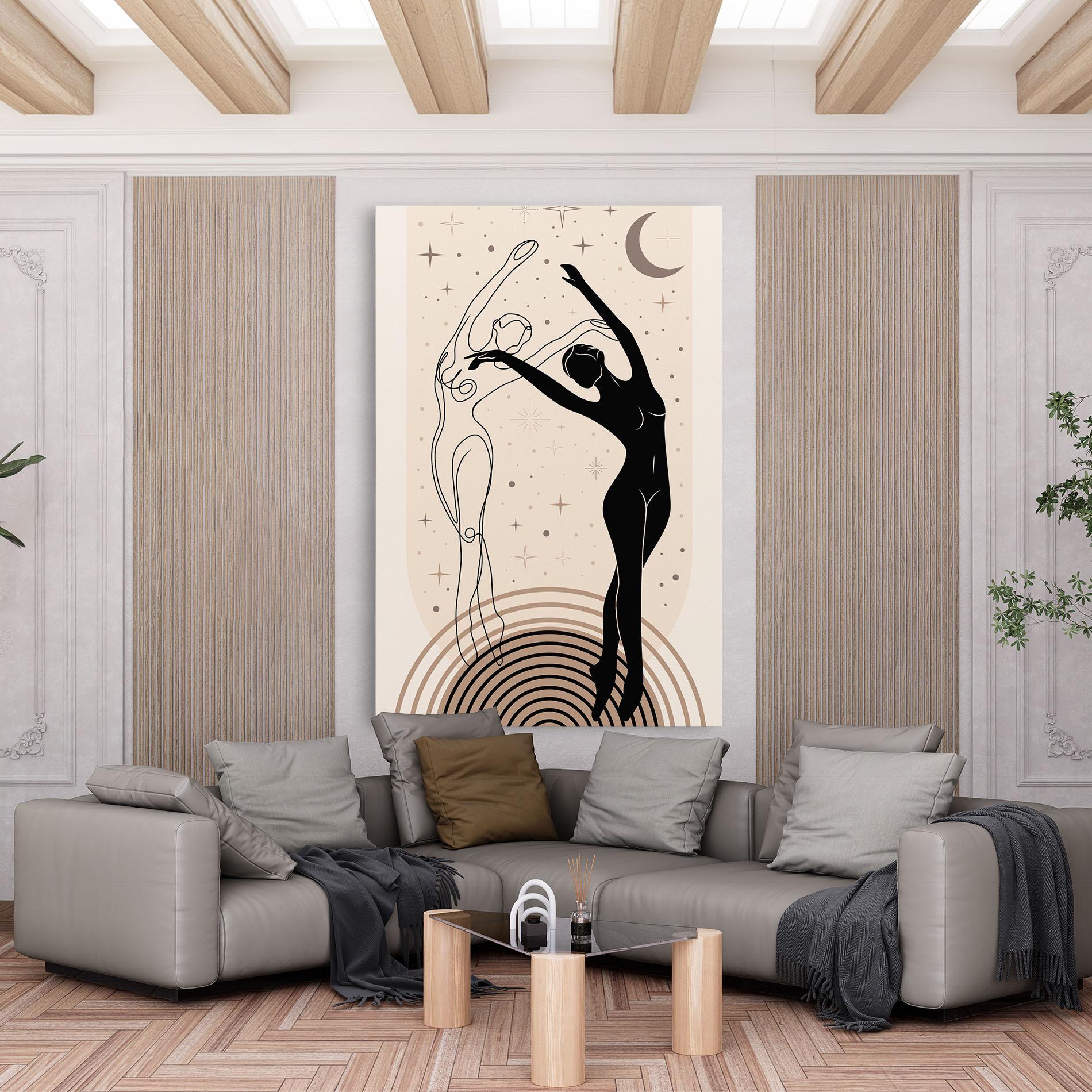 Leinwandbild Balance Yoga mockup 6