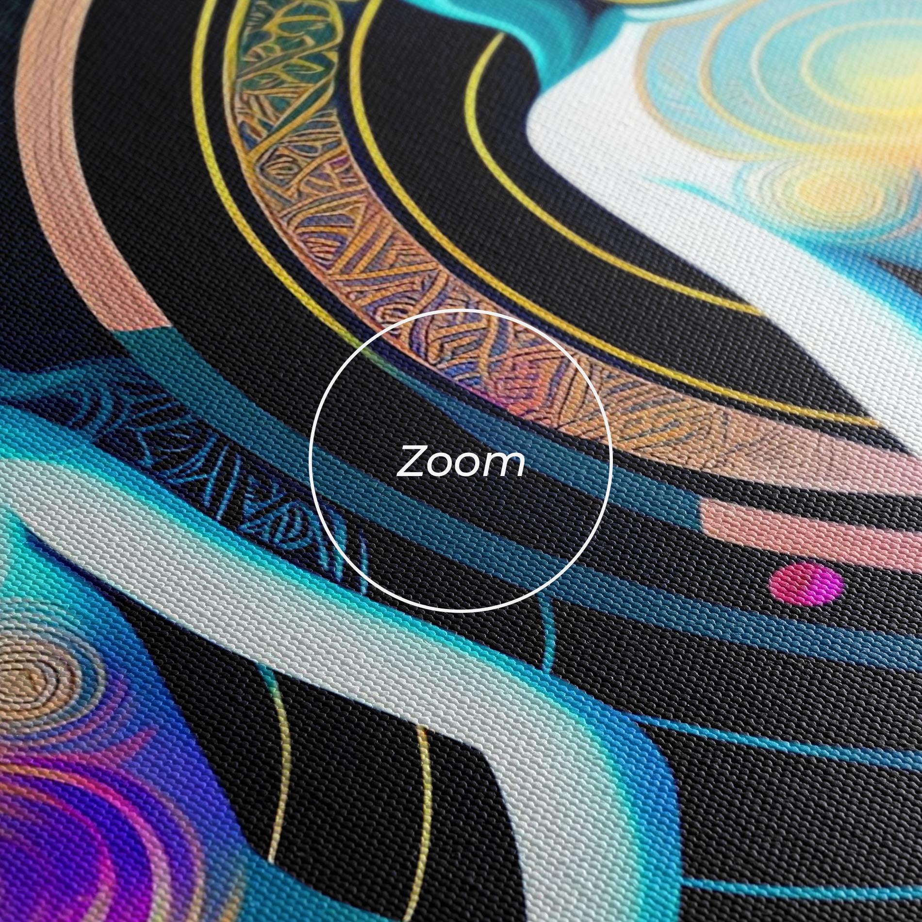 Leinwandbild Clolorful Illustrations mockup 3