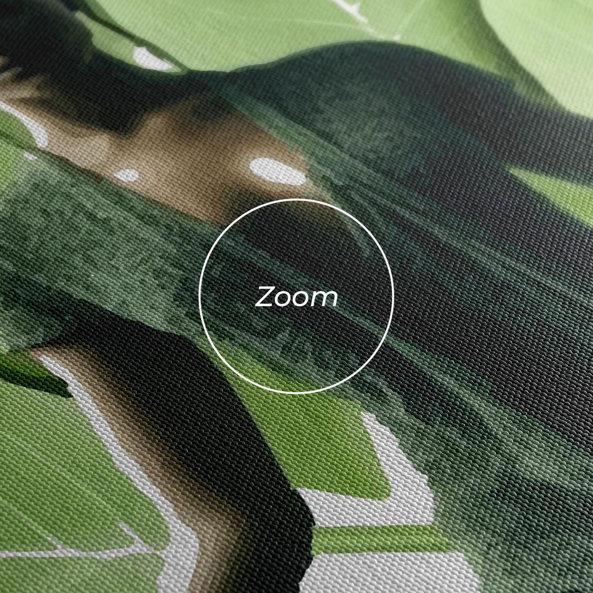 Leinwandbild Leaf Yoga mockup 3