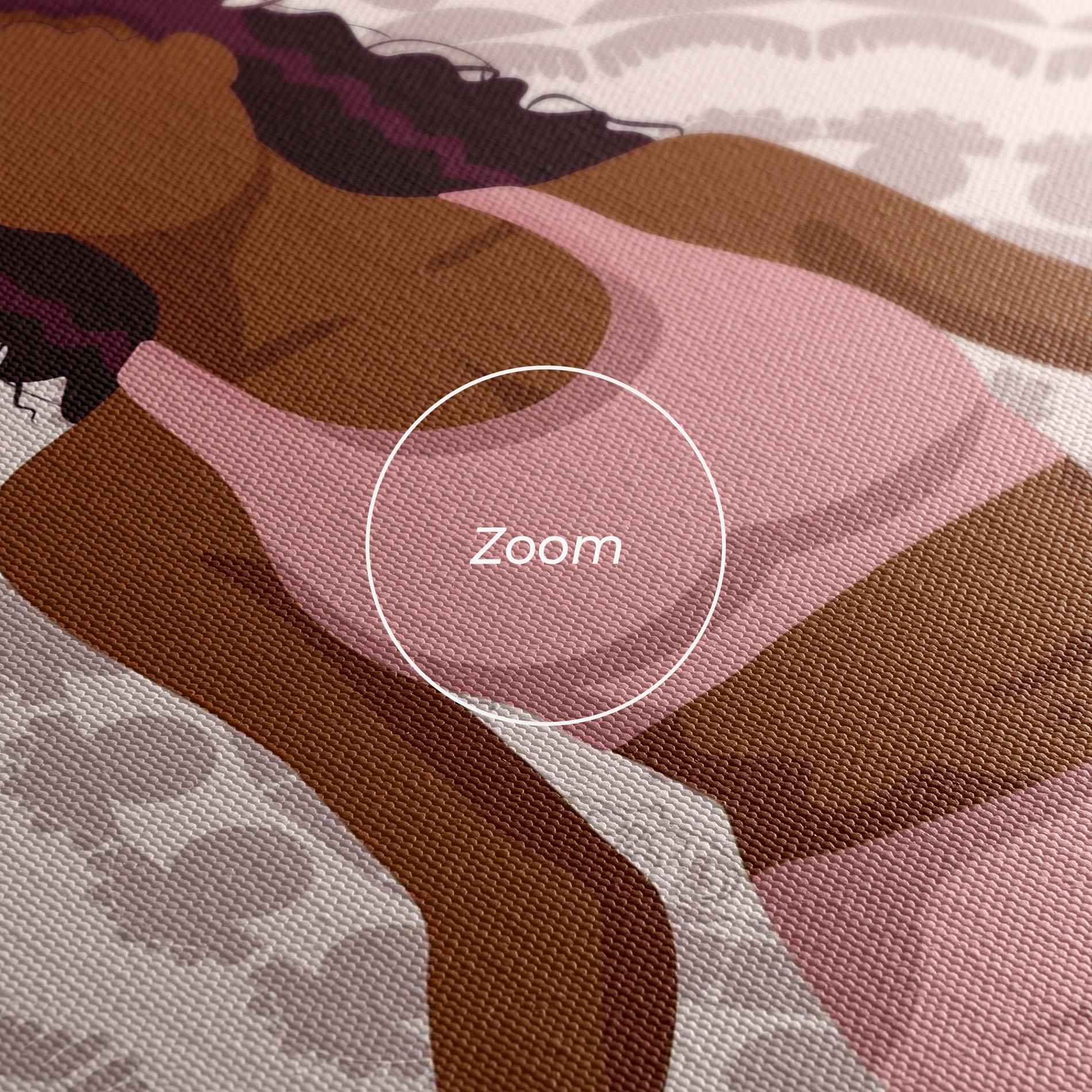 Leinwandbild Lotus Position mockup 3