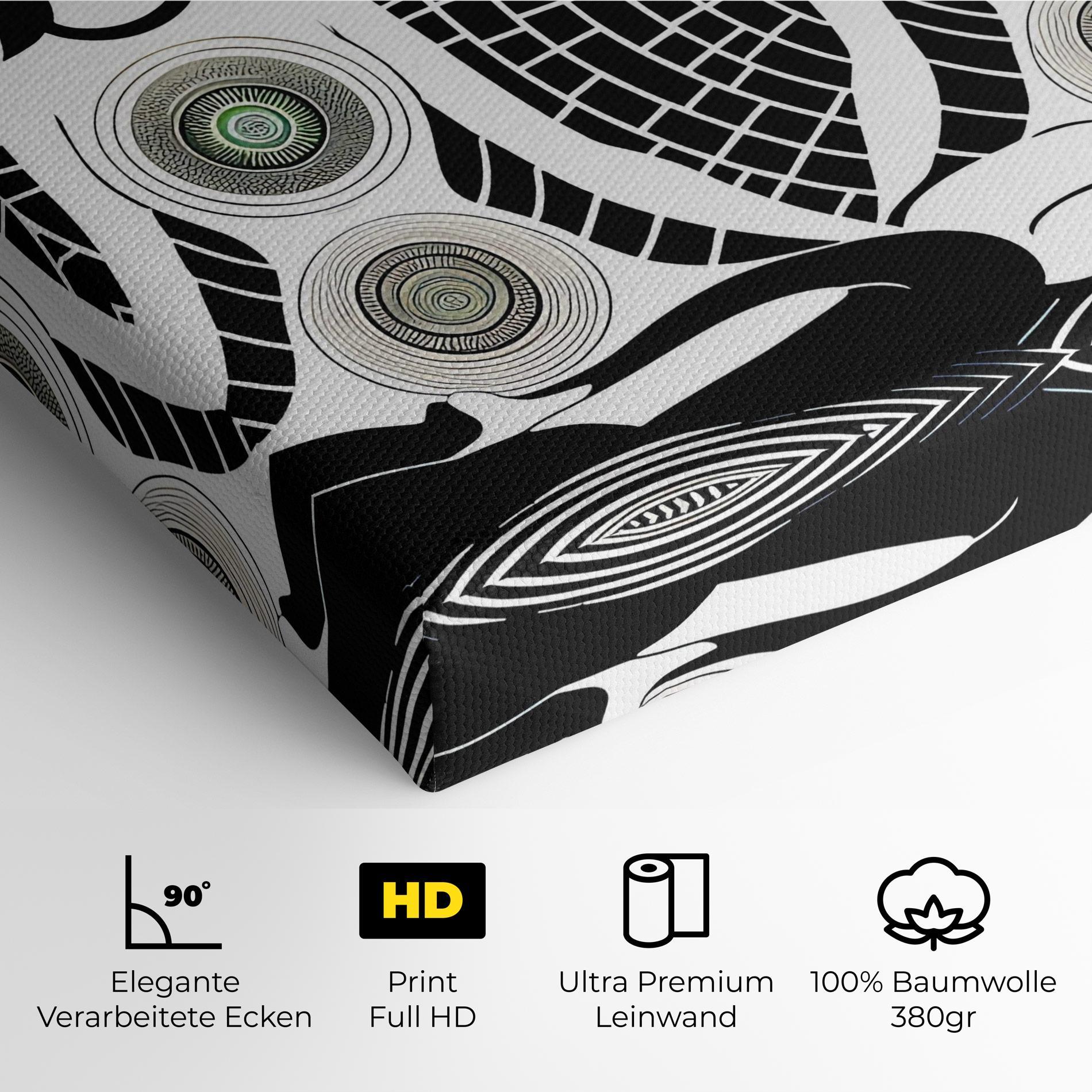 Leinwandbild Clolorful Meditation mockup 4