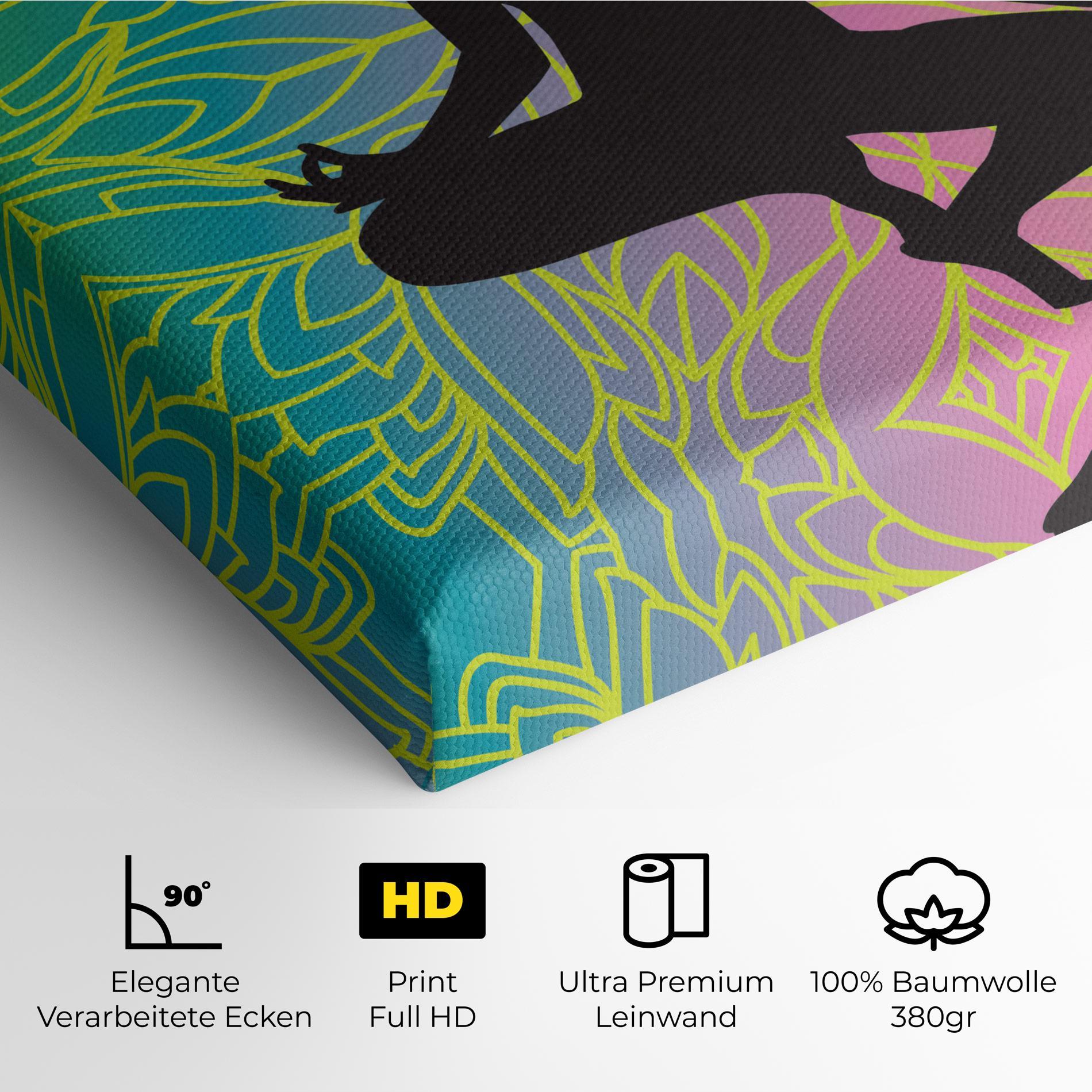 Leinwandbild Peace Yoga 01 mockup 4