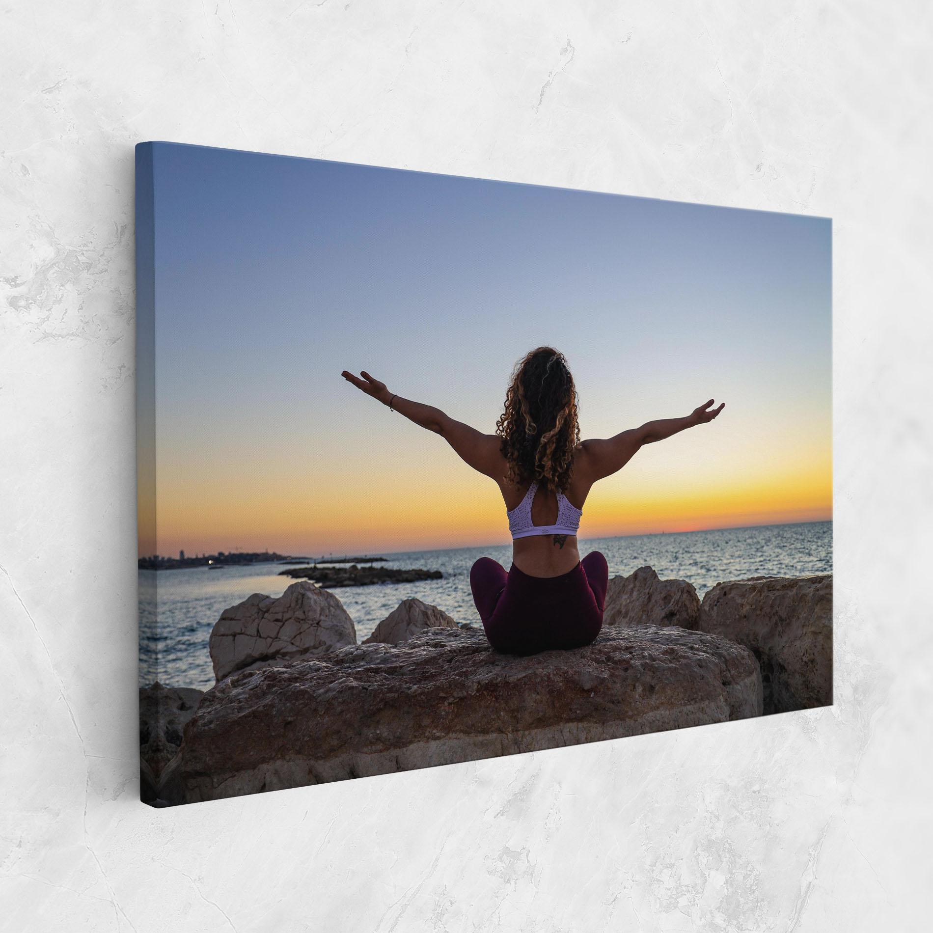 Leinwandbild Calm Asana mockup 1