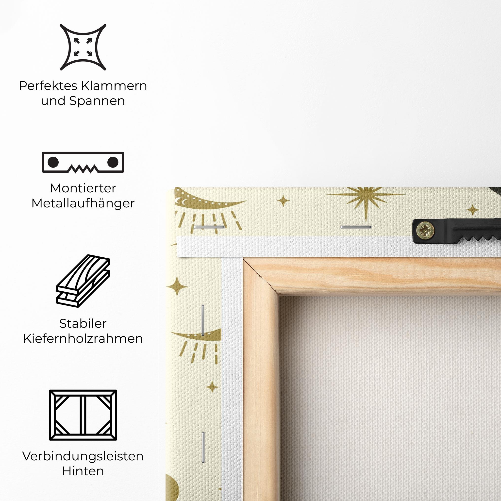 Leinwandbild Adho Mukha mockup 5