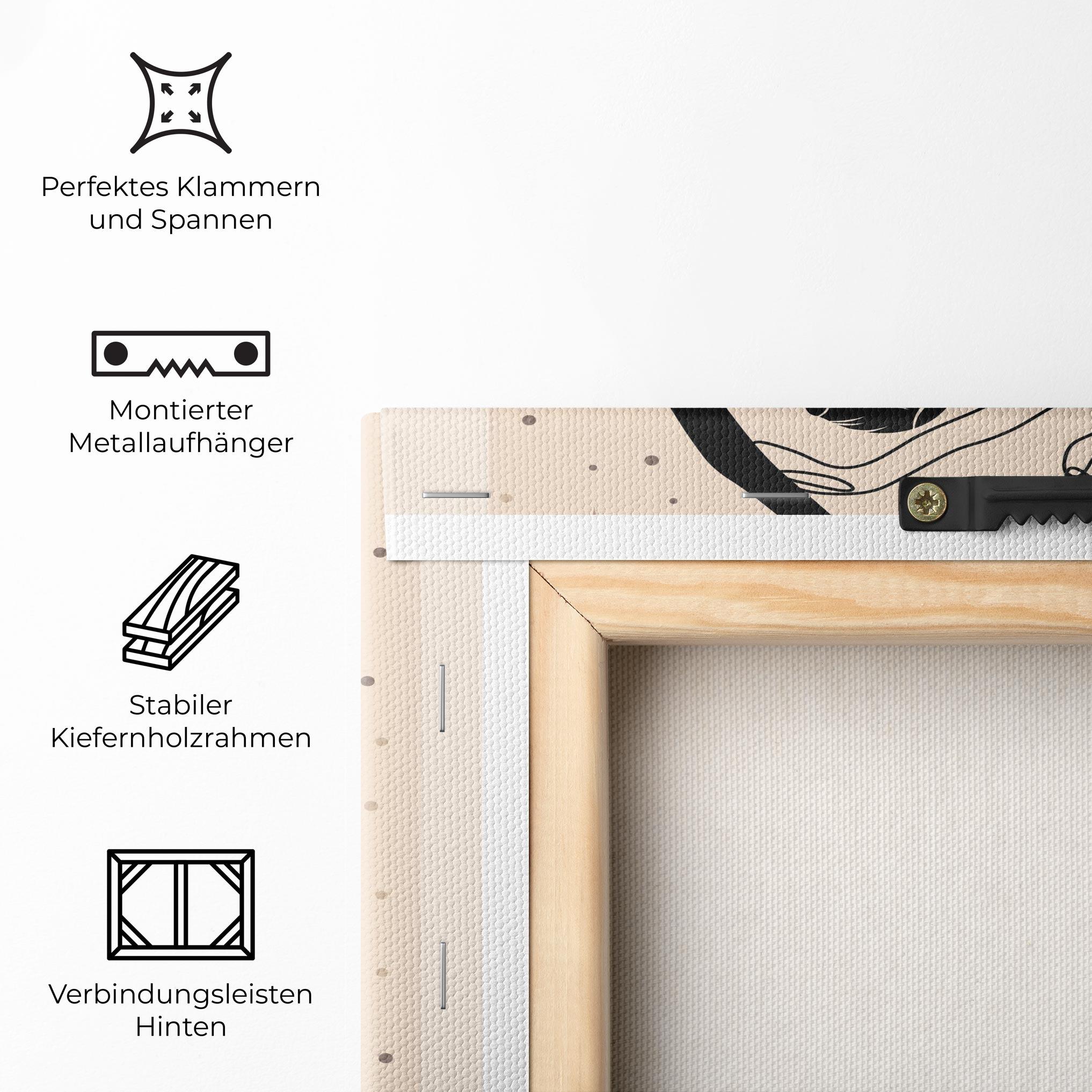 Leinwandbild Balance Yoga mockup 5