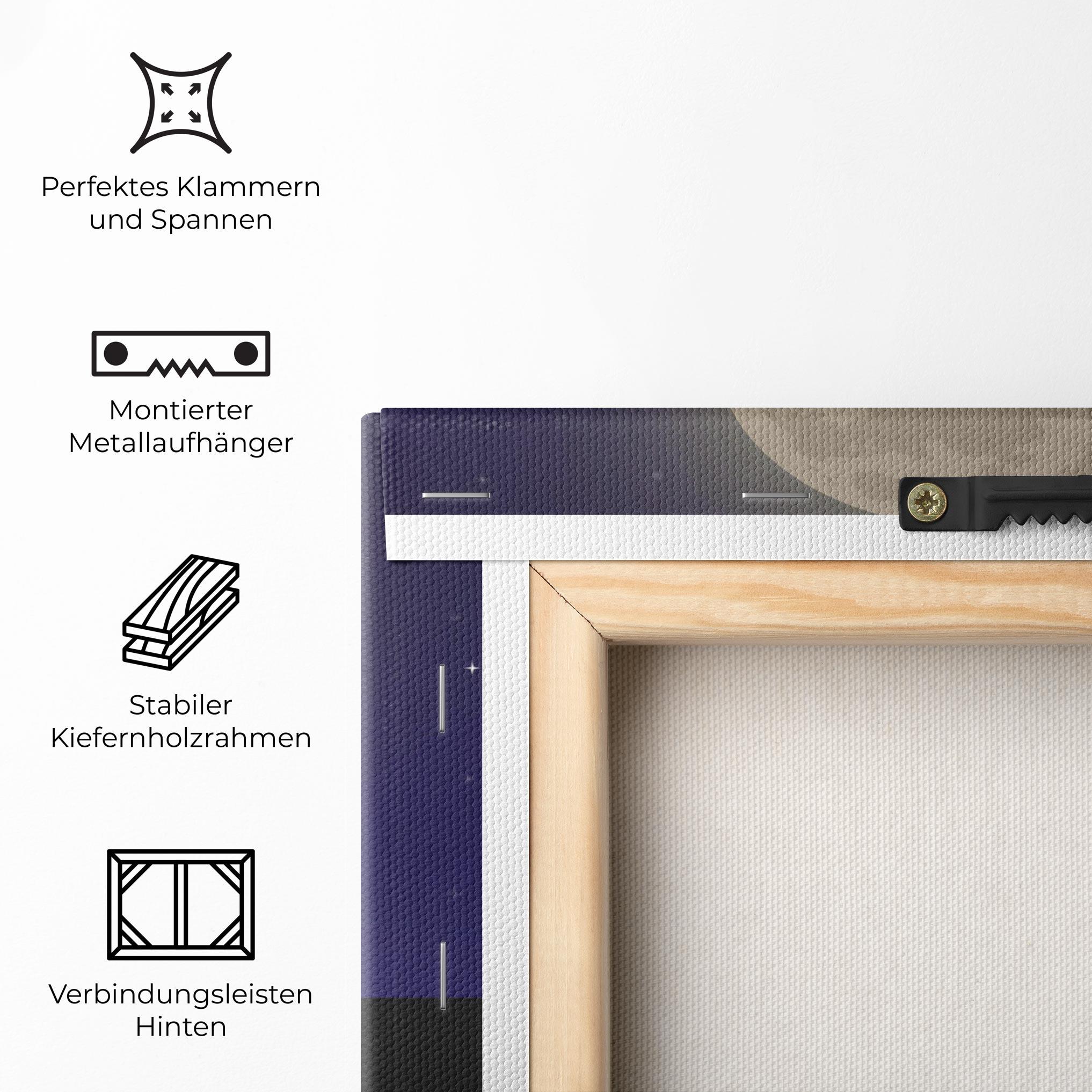 Leinwandbild Full Moon Yoga mockup 5