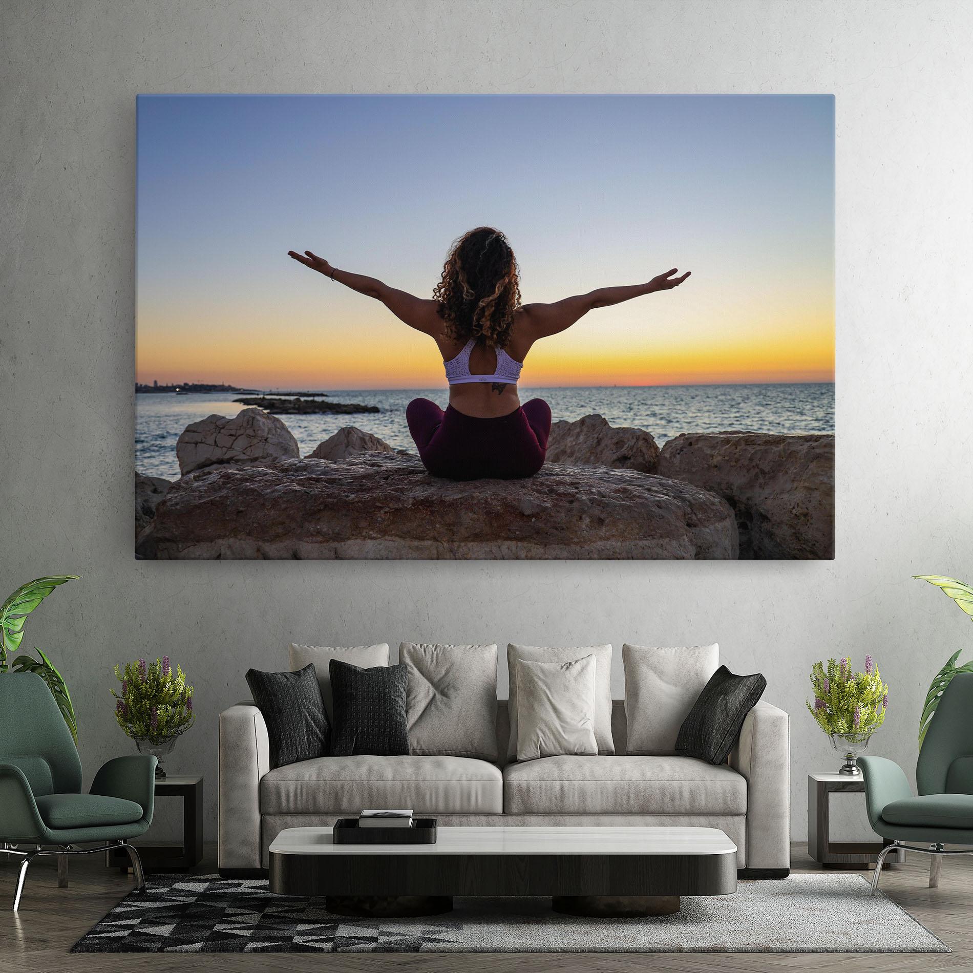 Leinwandbild Calm Asana mockup 7