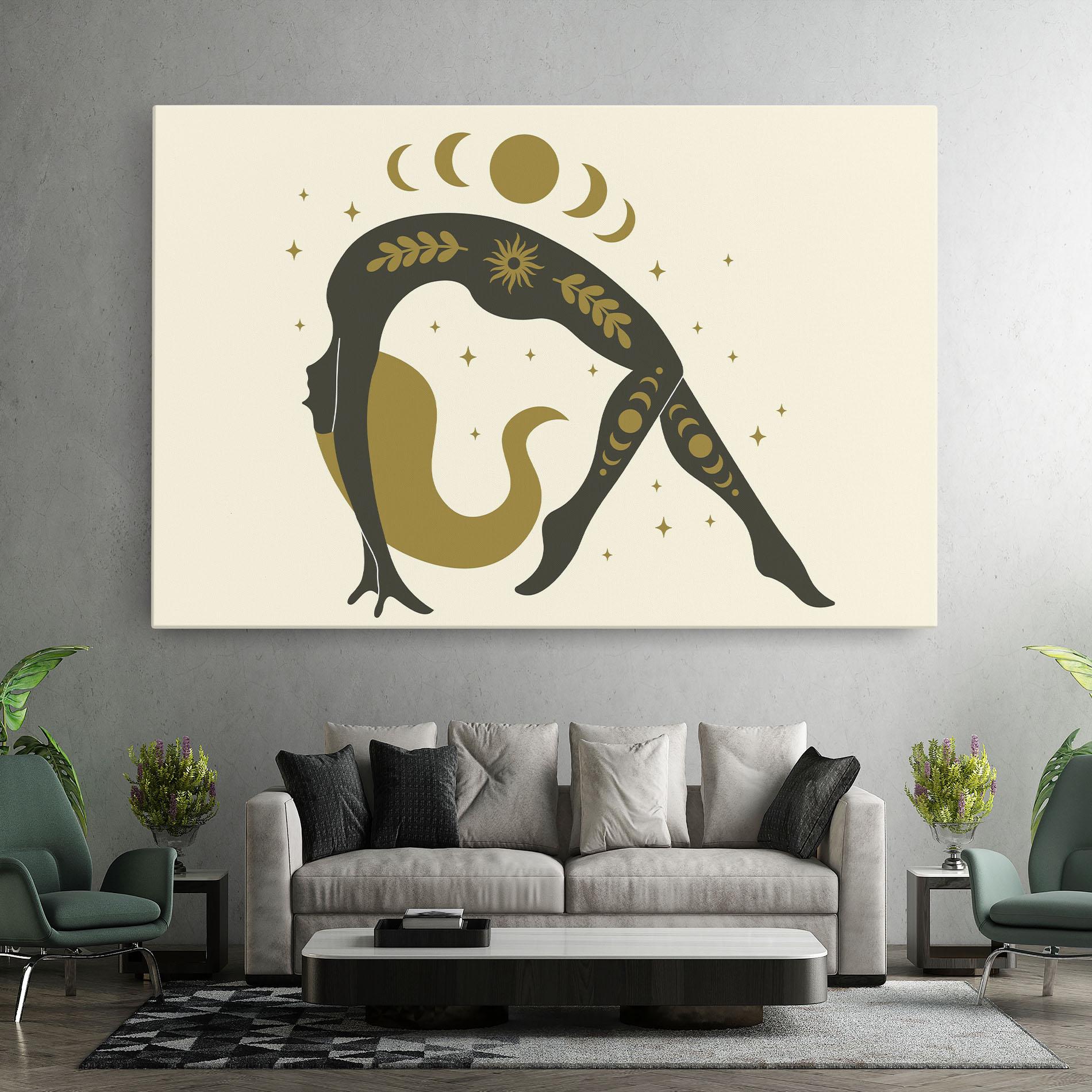 Leinwandbild Chamatkarasana mockup 7