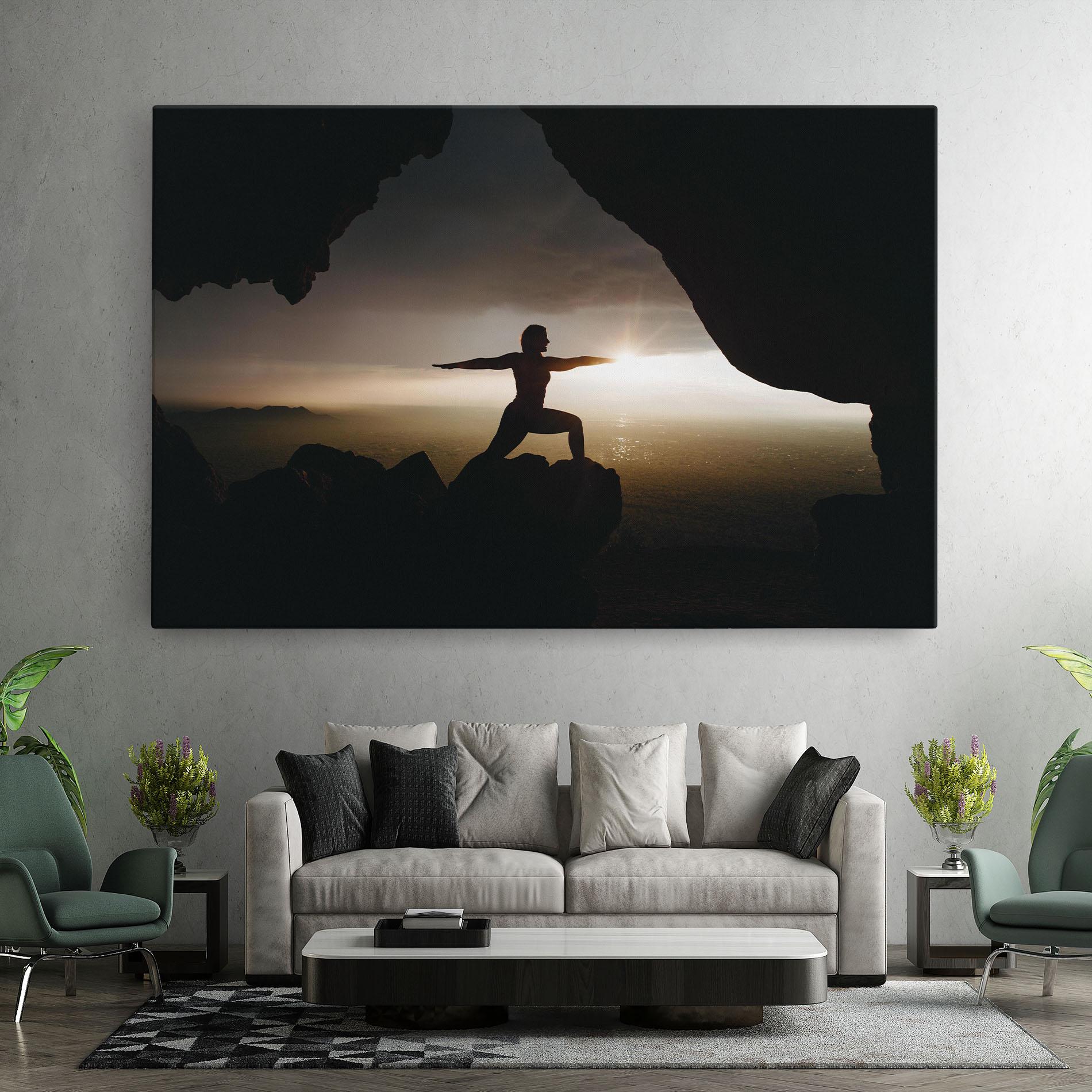 Leinwandbild Harmony Hues mockup 7