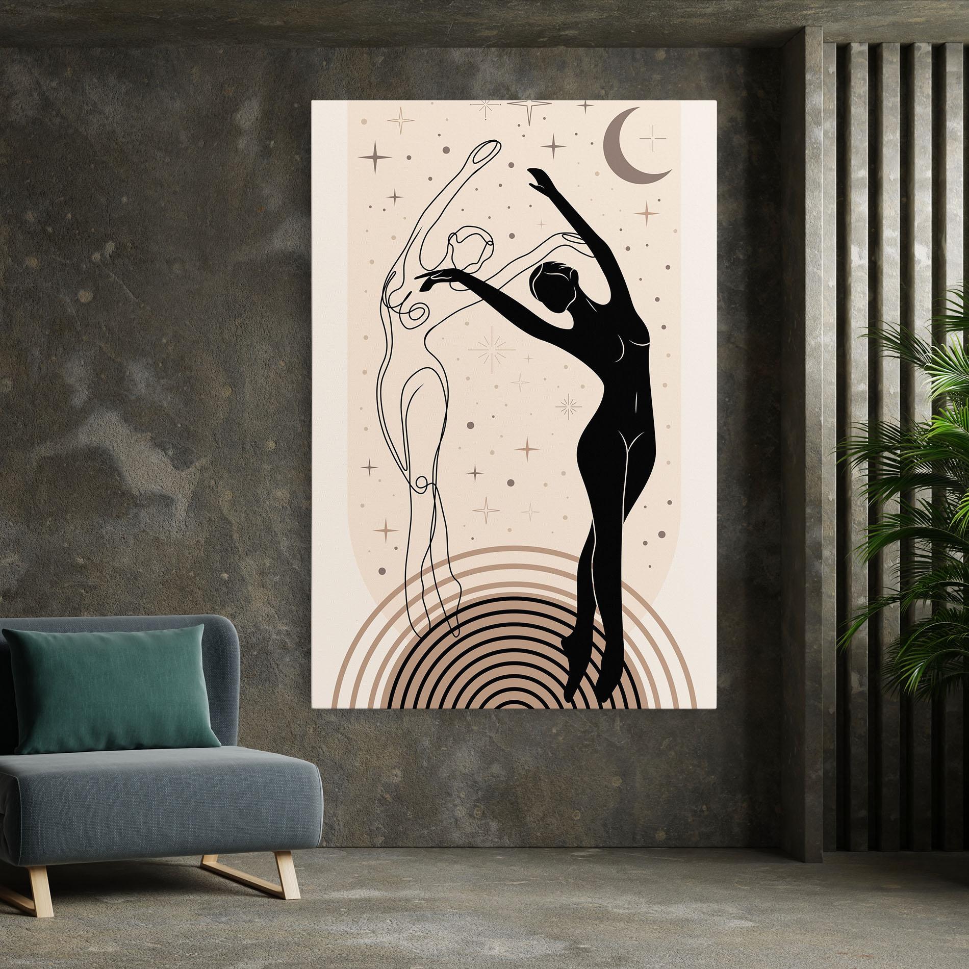 Leinwandbild Balance Yoga mockup 7