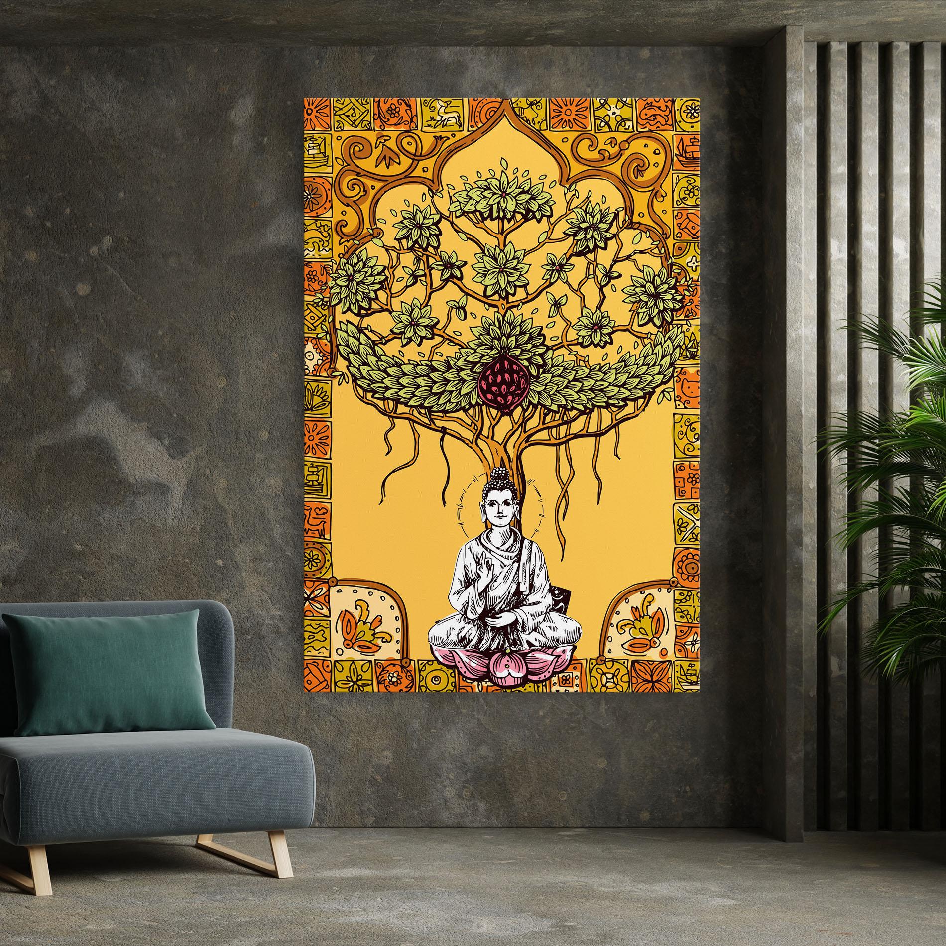 Leinwandbild Meditation Three mockup 7