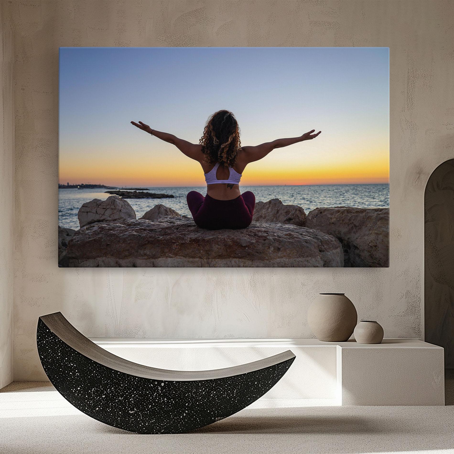 Leinwandbild Calm Asana mockup 8