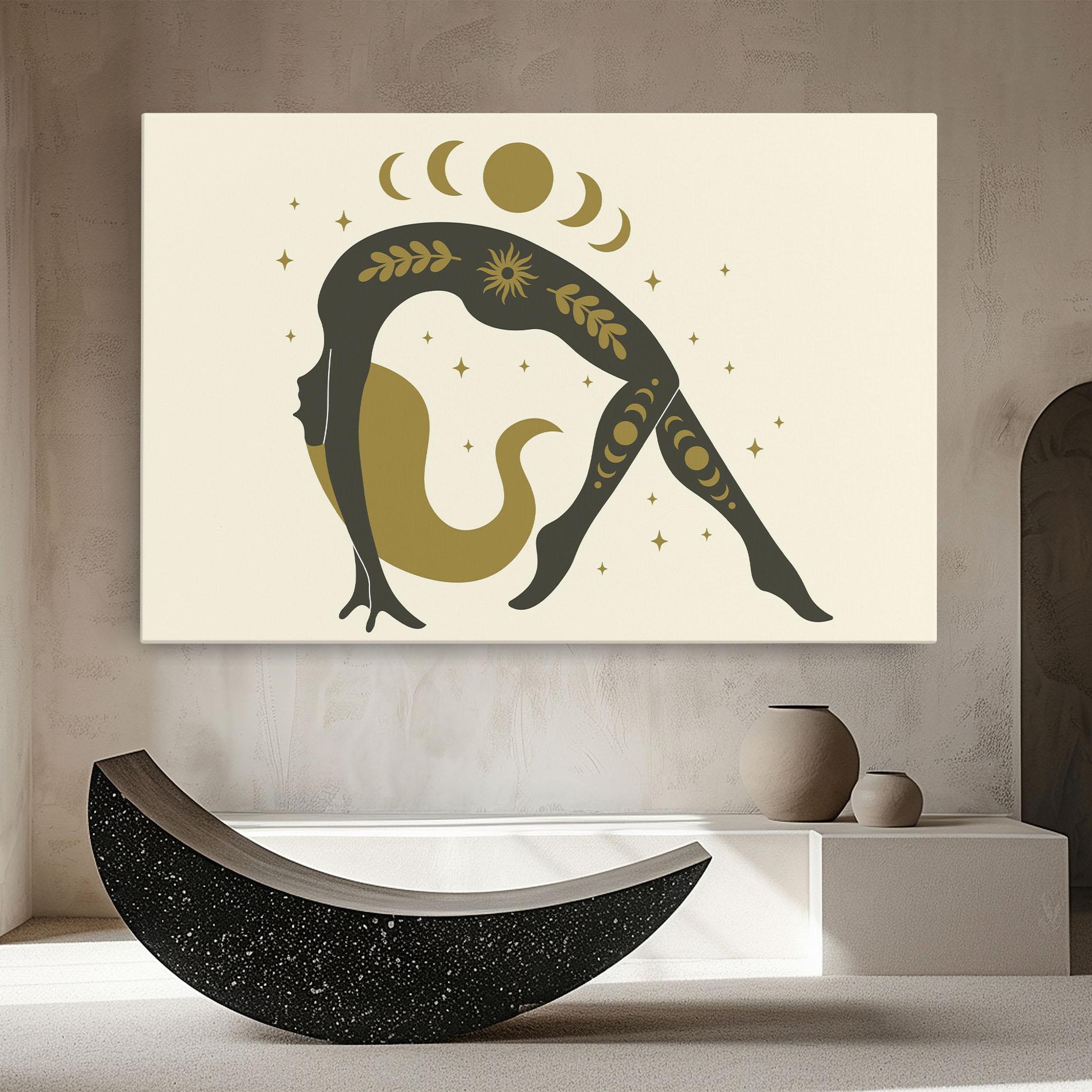 Leinwandbild Chamatkarasana mockup 8