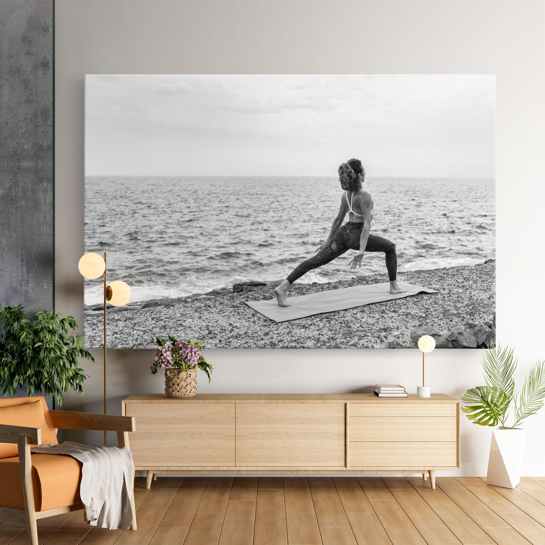 Leinwandbild Blissful Balance mockup 9