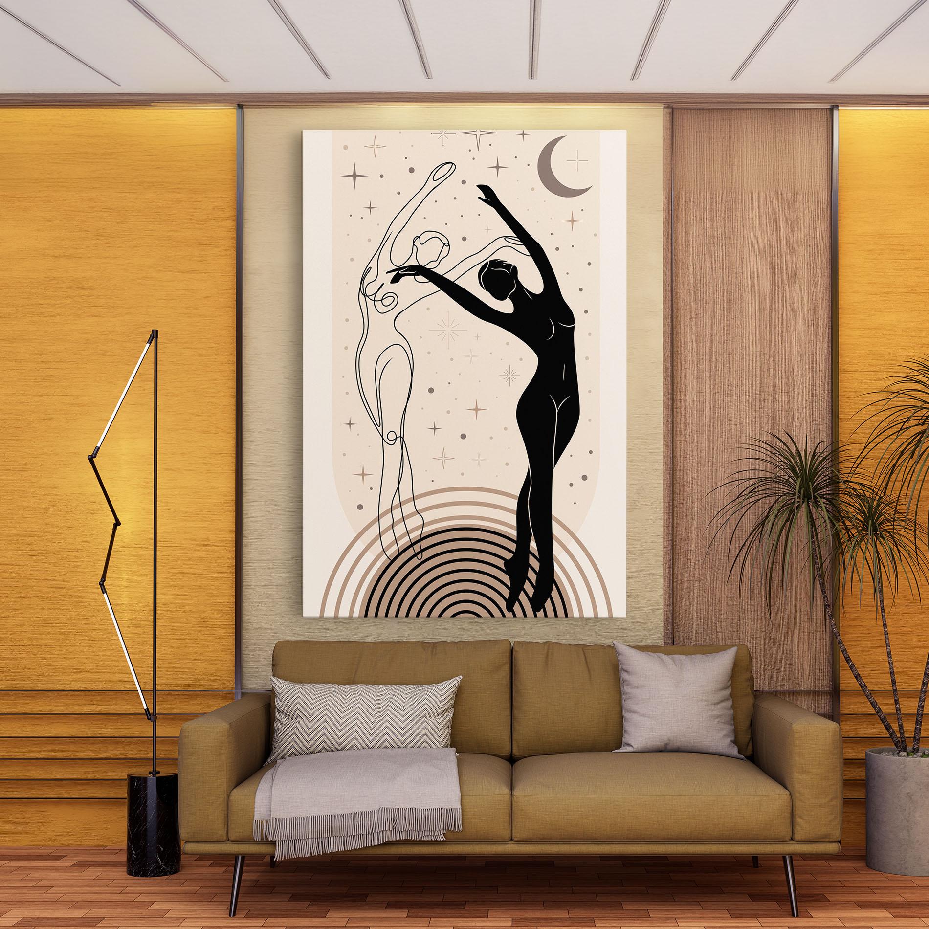 Leinwandbild Balance Yoga mockup 9