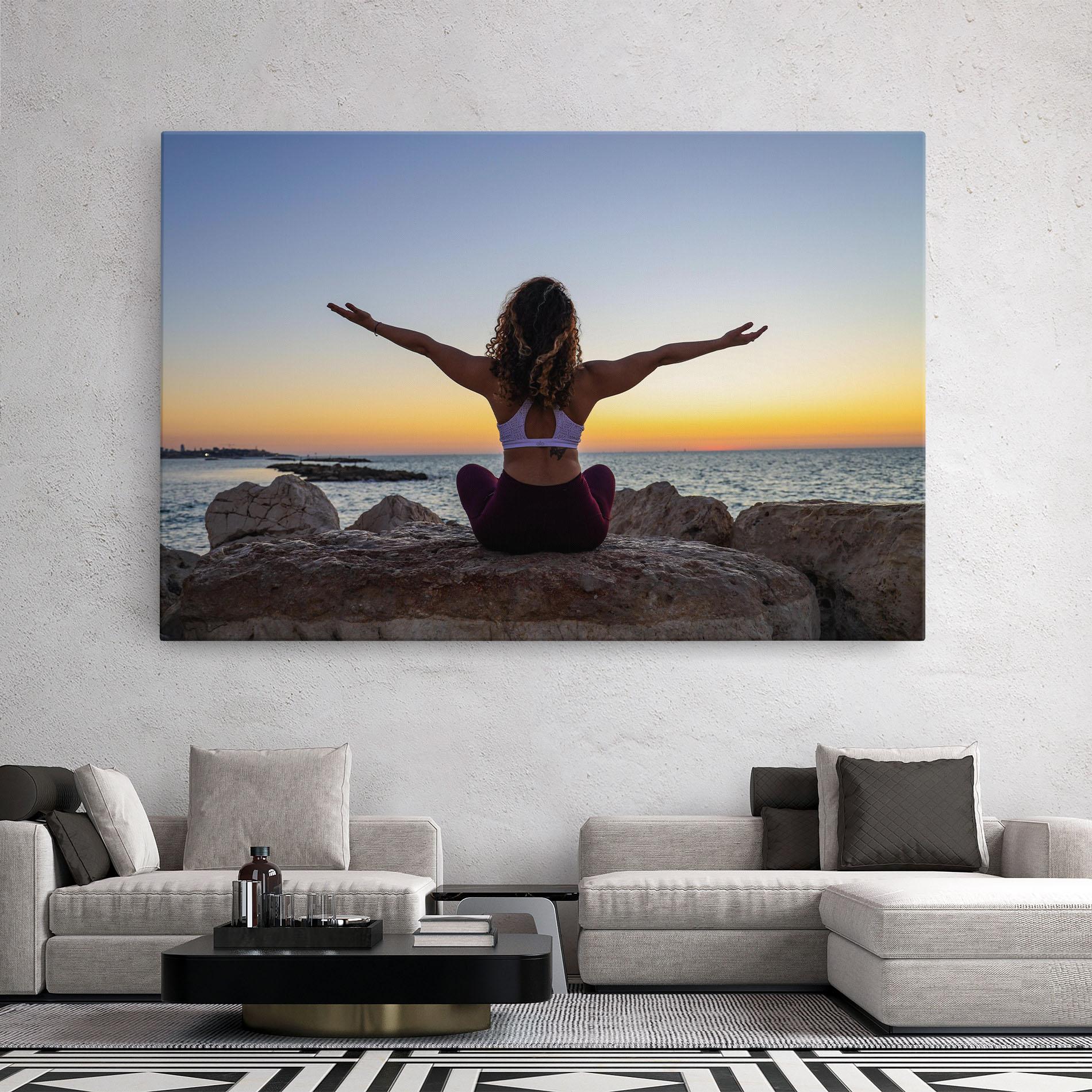 Leinwandbild Calm Asana mockup 2