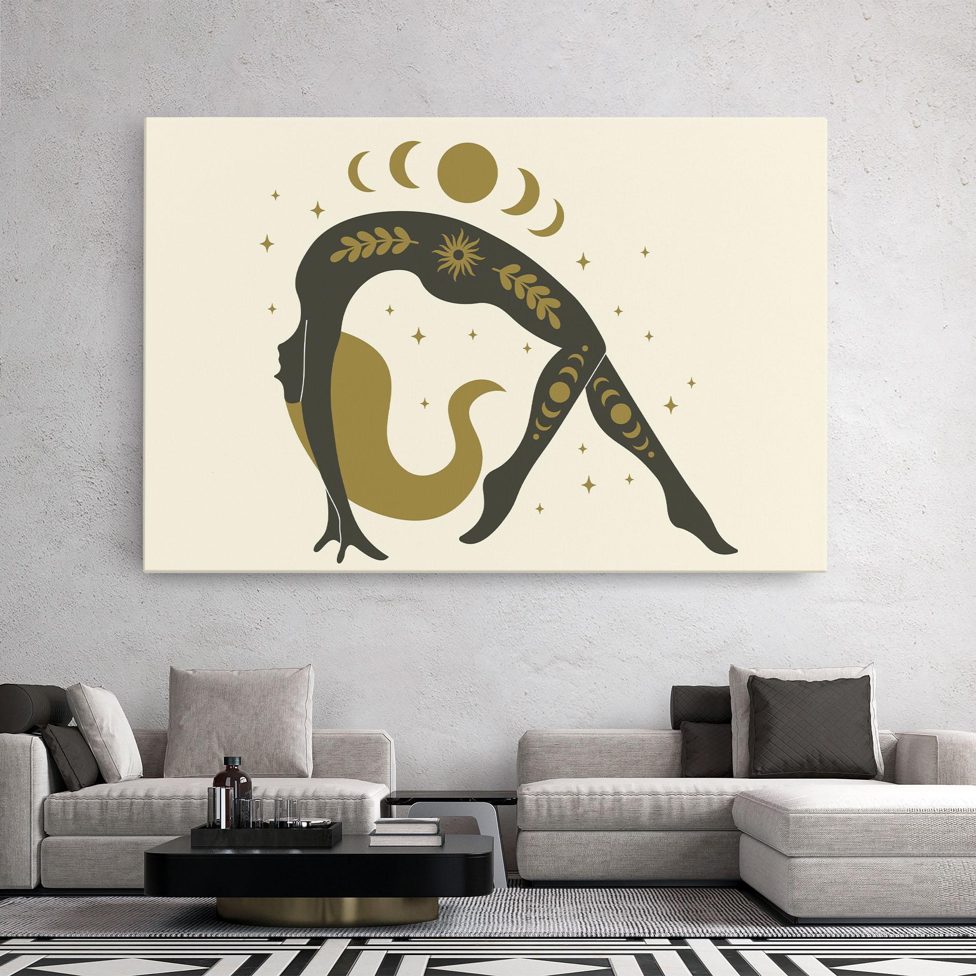 Leinwandbild Chamatkarasana mockup 2