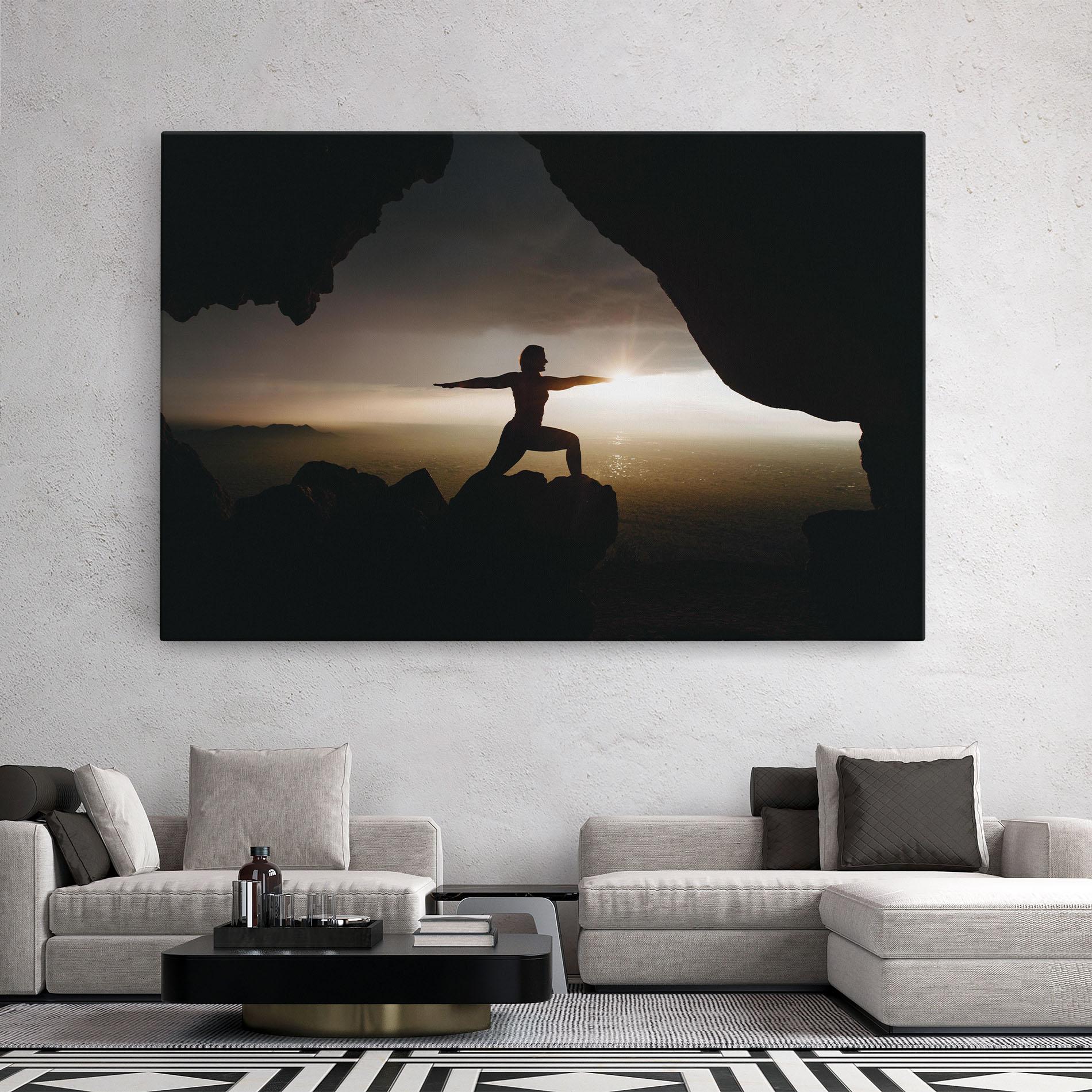 Leinwandbild Harmony Hues mockup 2