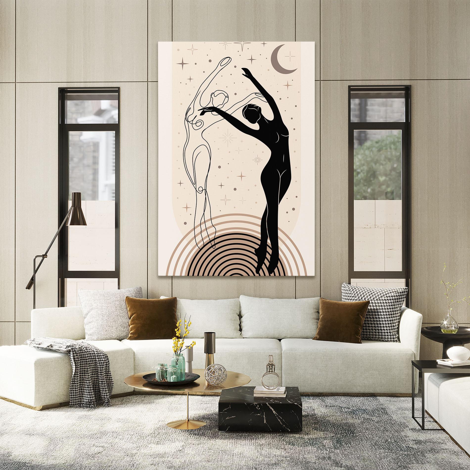 Leinwandbild Balance Yoga mockup 2