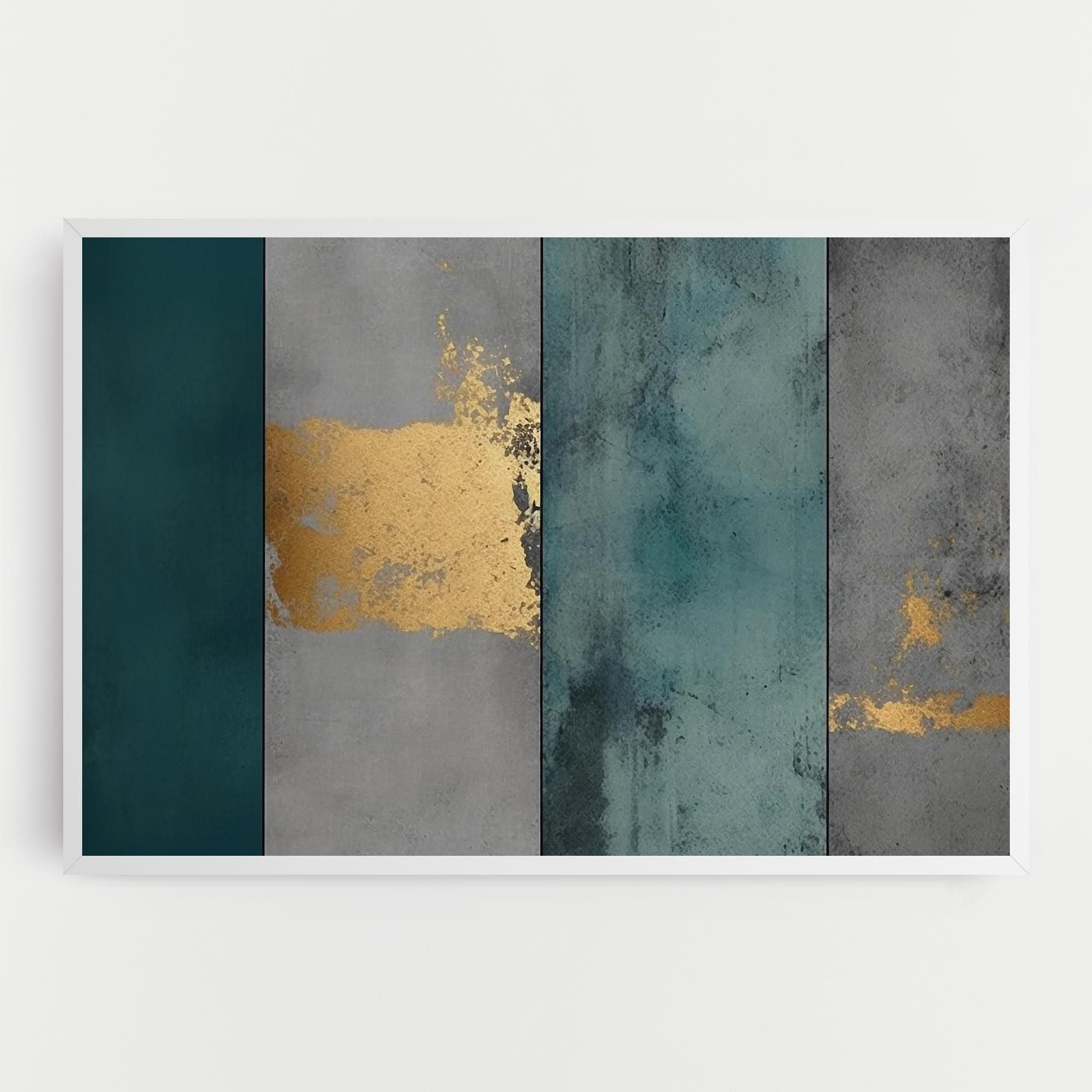 Green Colors With Gold mockup 0