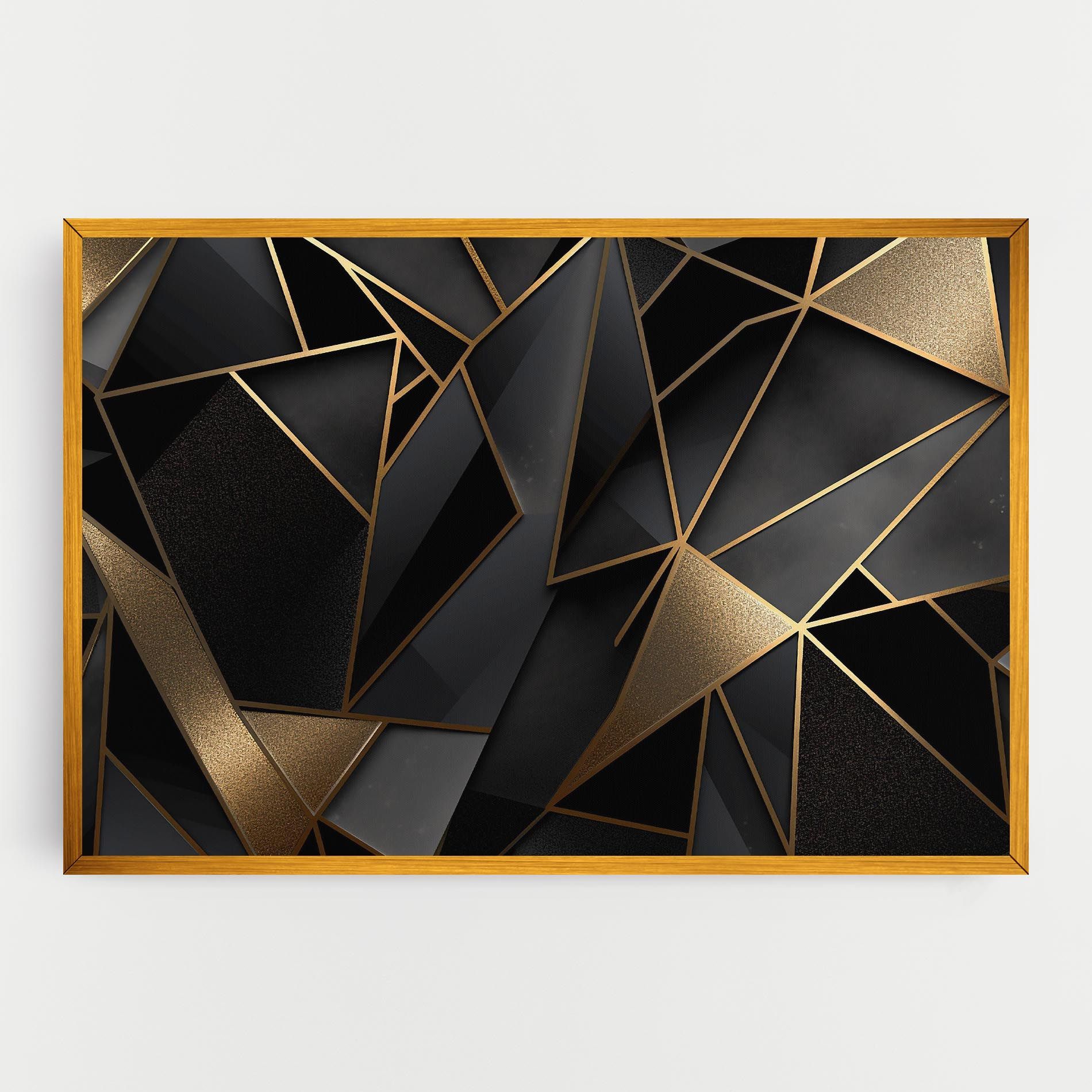 Abstract Golden Art mockup 0