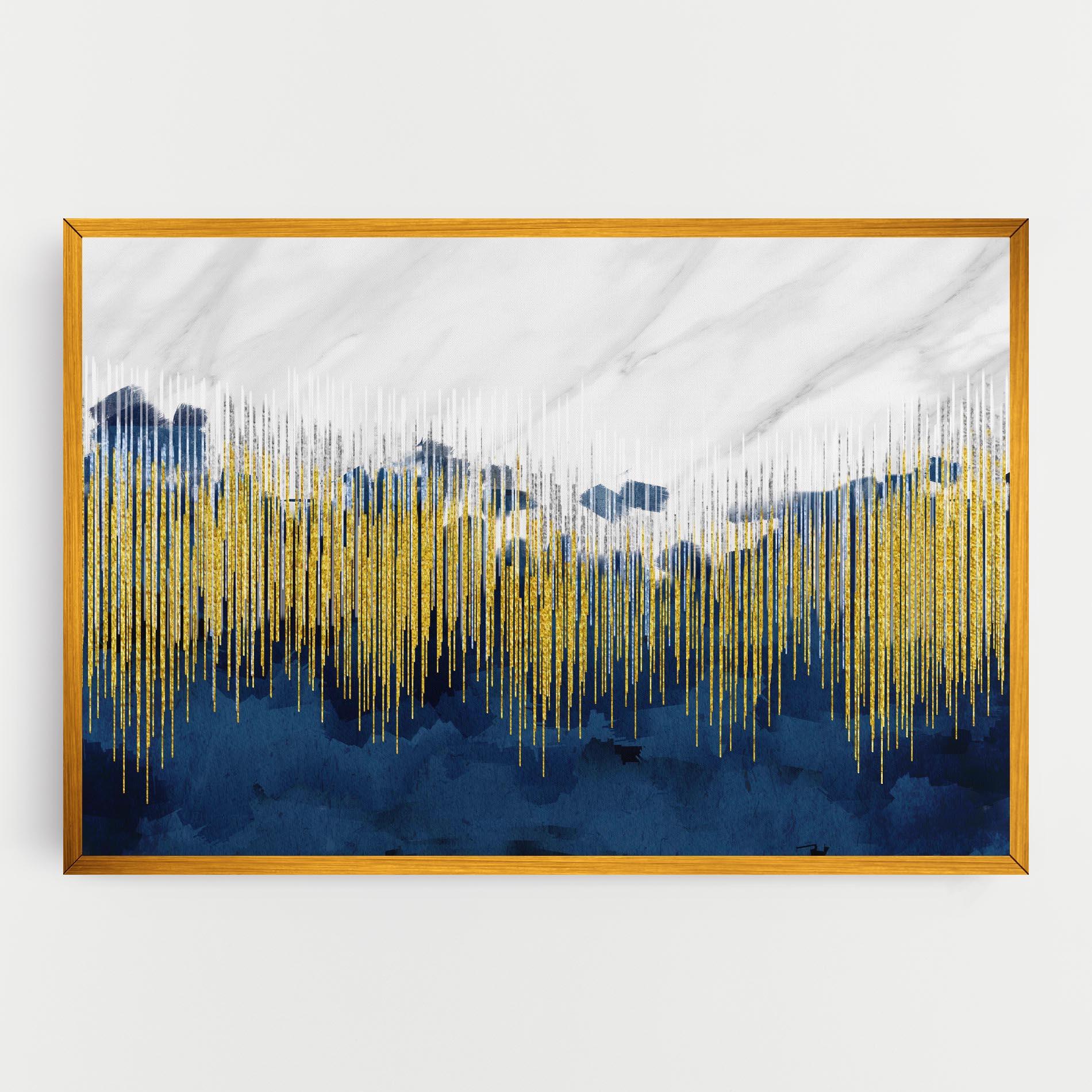 Leinwandbild Abstract Marble Art mockup 0