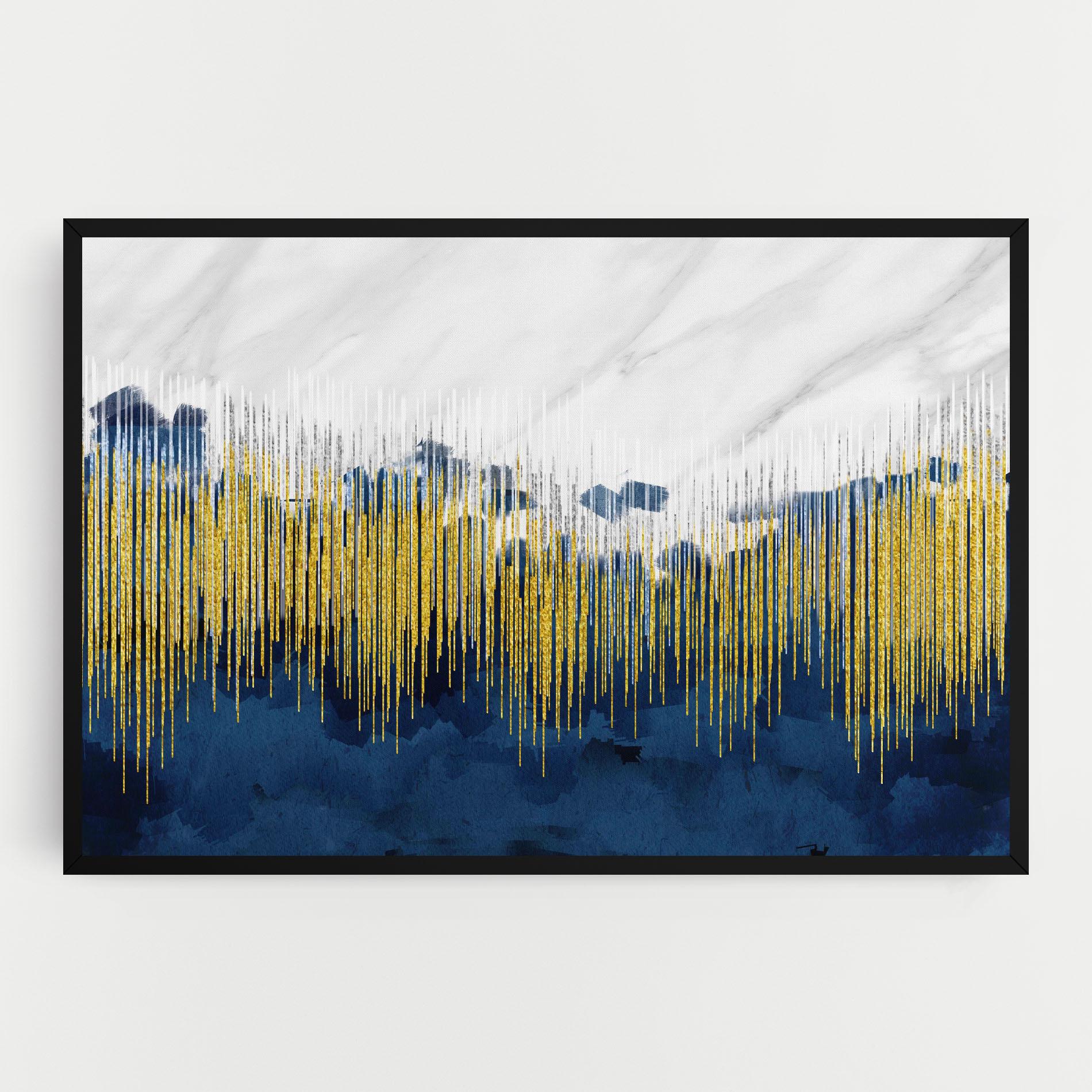 Leinwandbild Abstract Marble Art mockup 0